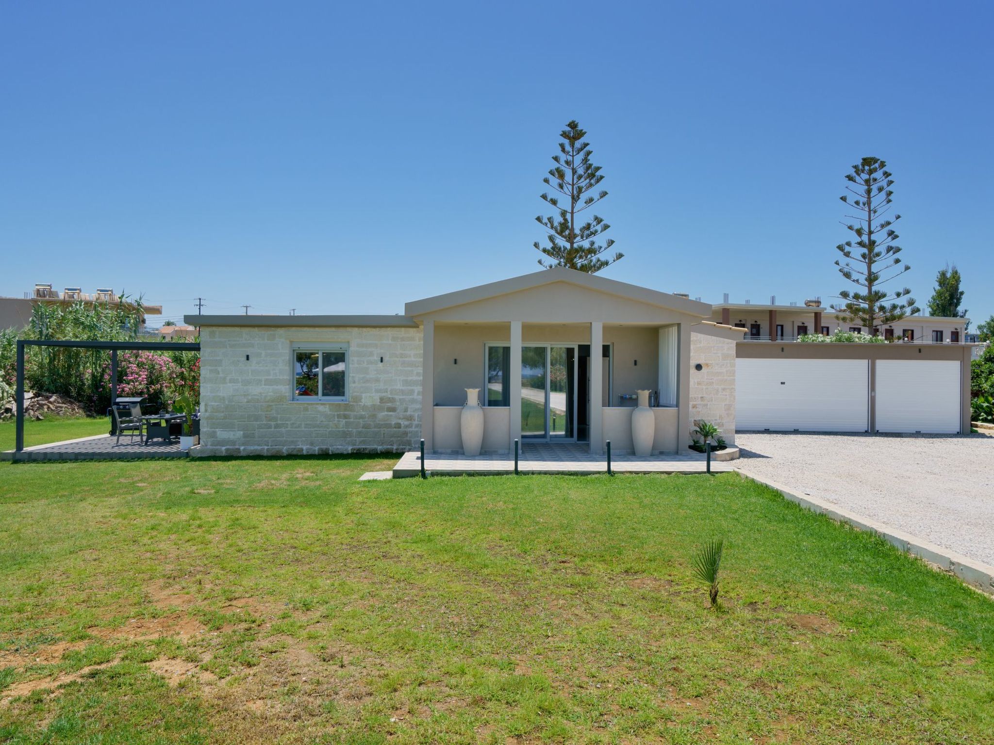 Neue Strandvilla SixStars in Chania, mit Sauna