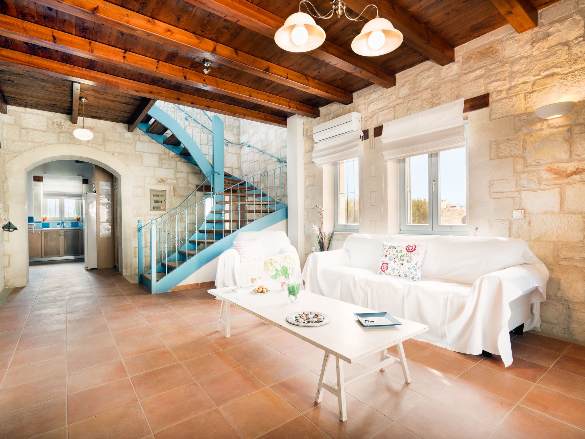 Villa am Strand mit privatem Pool und Tischtennisplatte-Drinnen