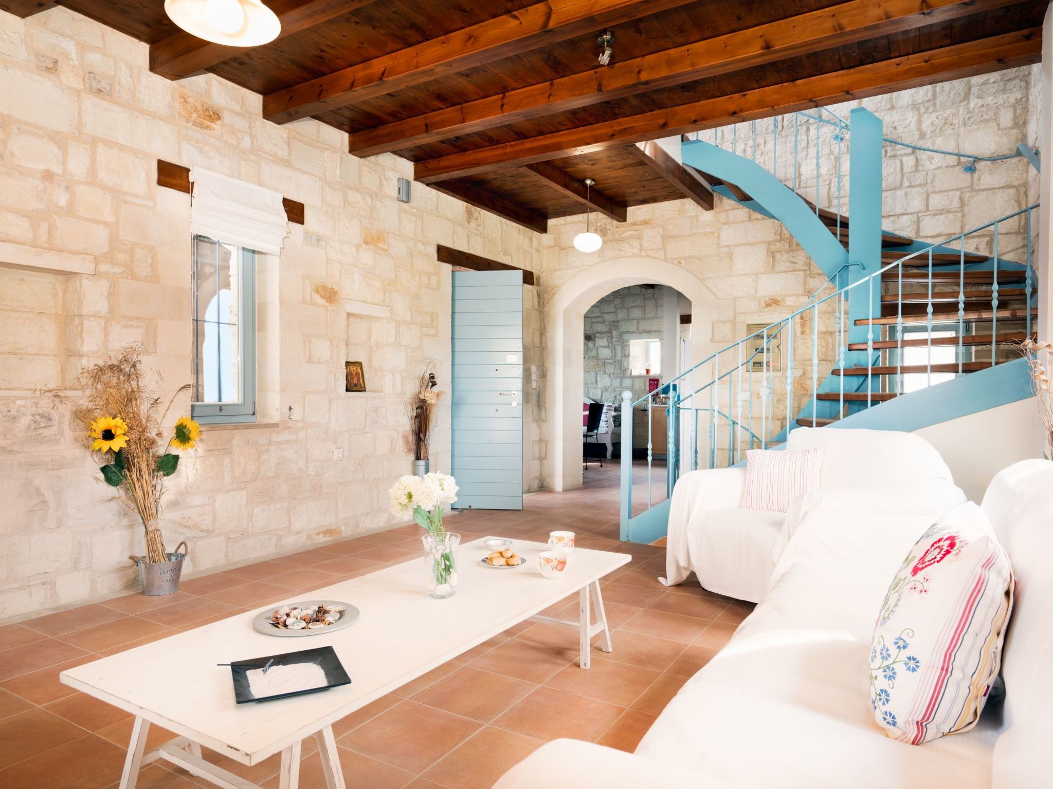 Villa am Strand mit privatem Pool und Tischtennisplatte-Drinnen