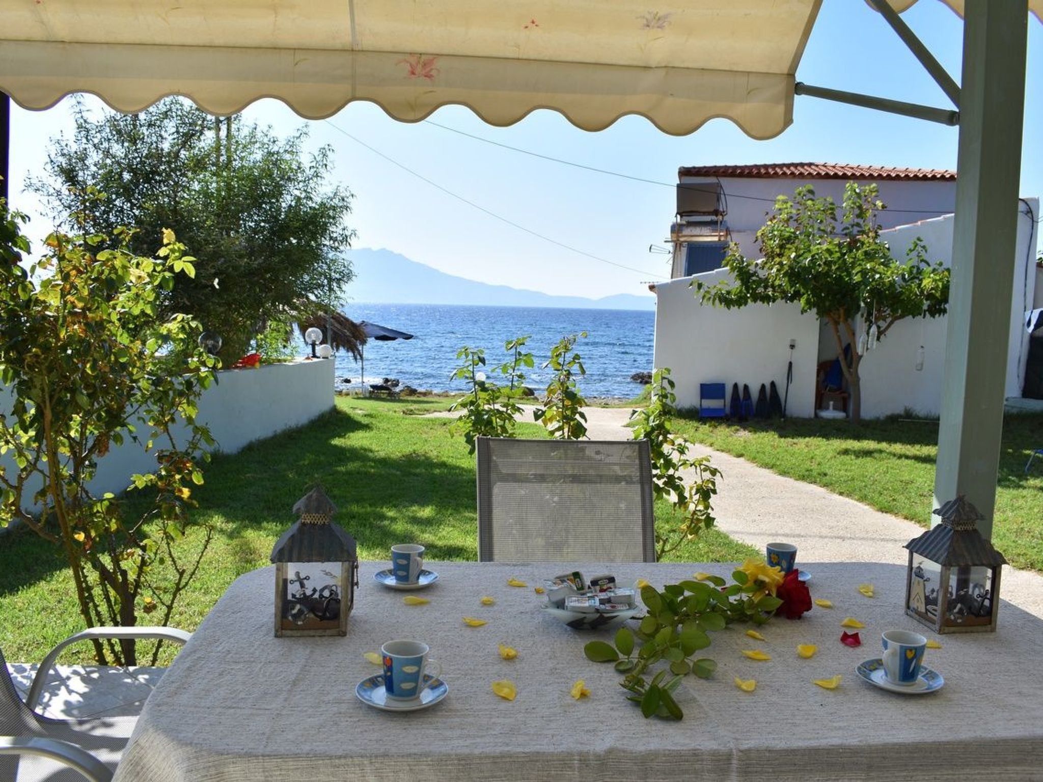 in Kolimvari mit Großer Terrasse
