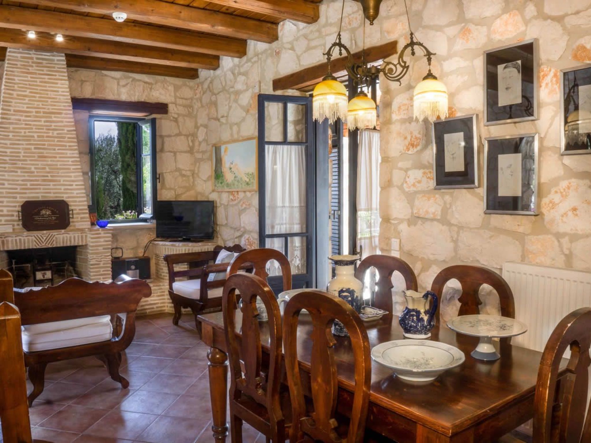 Villa Nefeli mit privatem Pool-Binnen