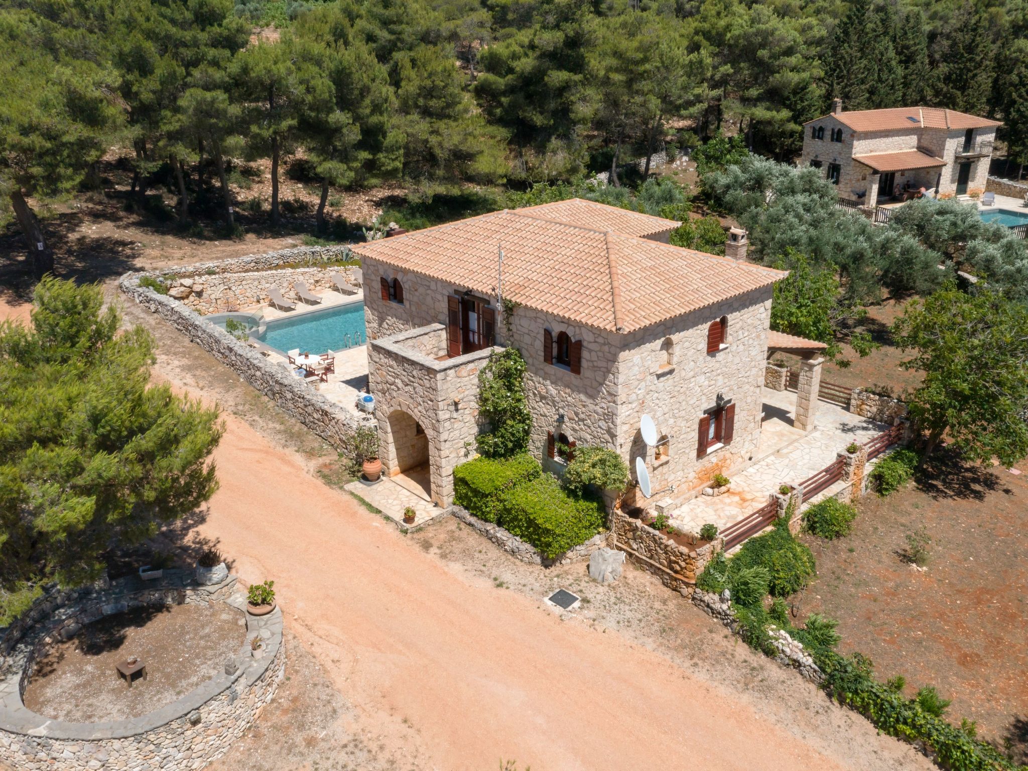 Aresti Mountain Resort Villa Ira mit privatem Pool-Binnen