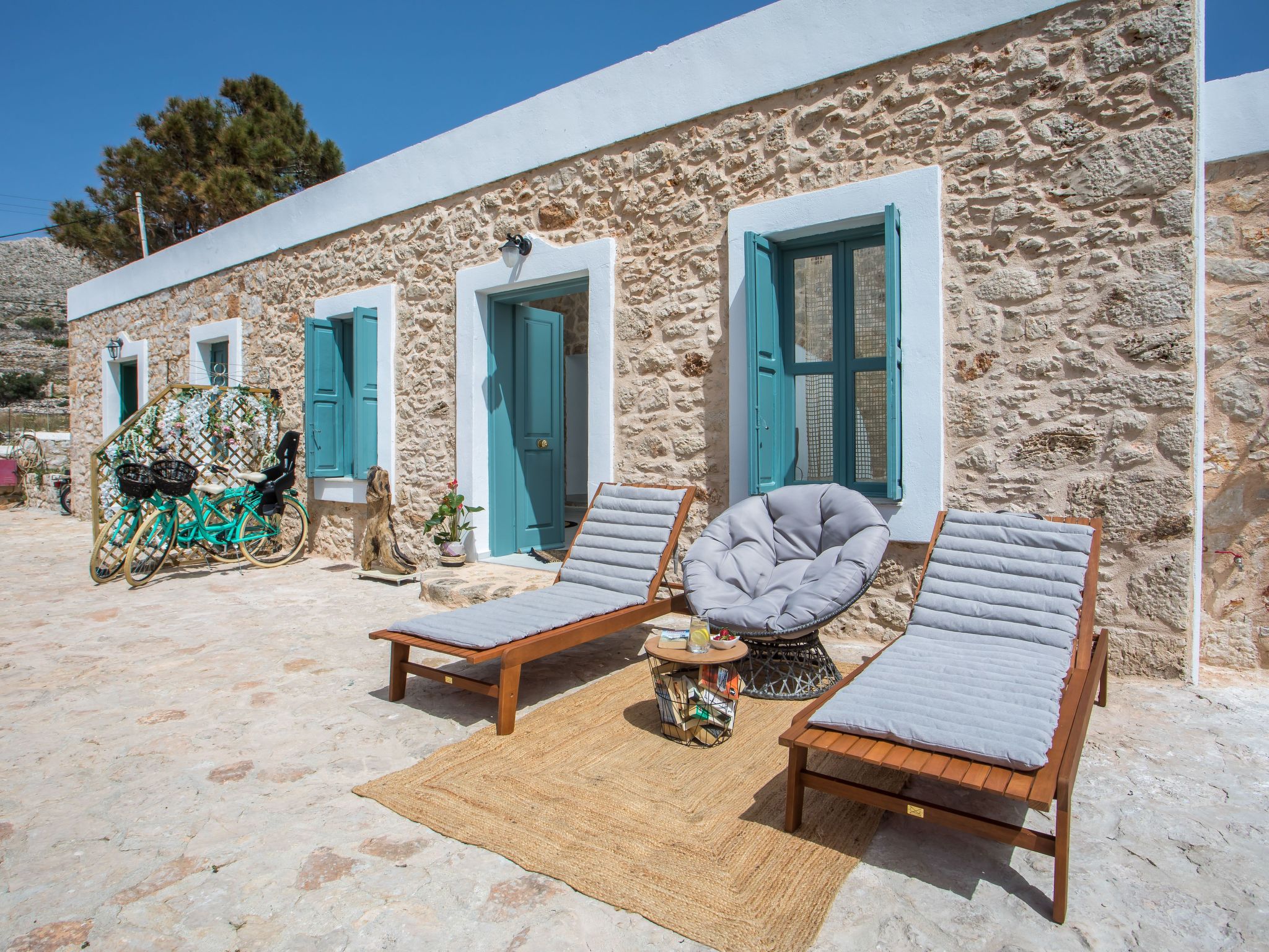 Dame Stamatias Haus-Buiten