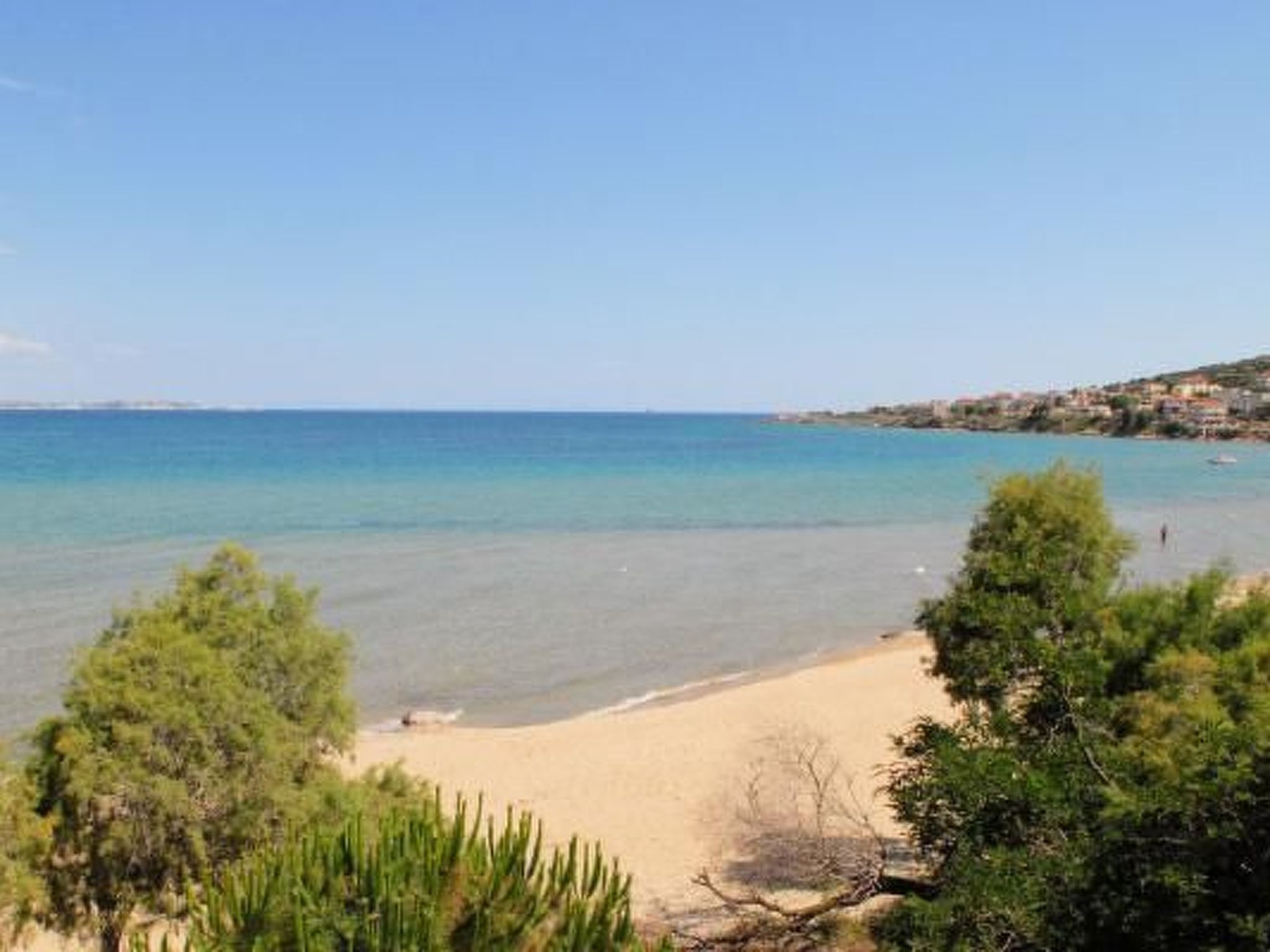 Charmante Villa mit Meerblick - 300m. vom Strand entfernt-Binnen