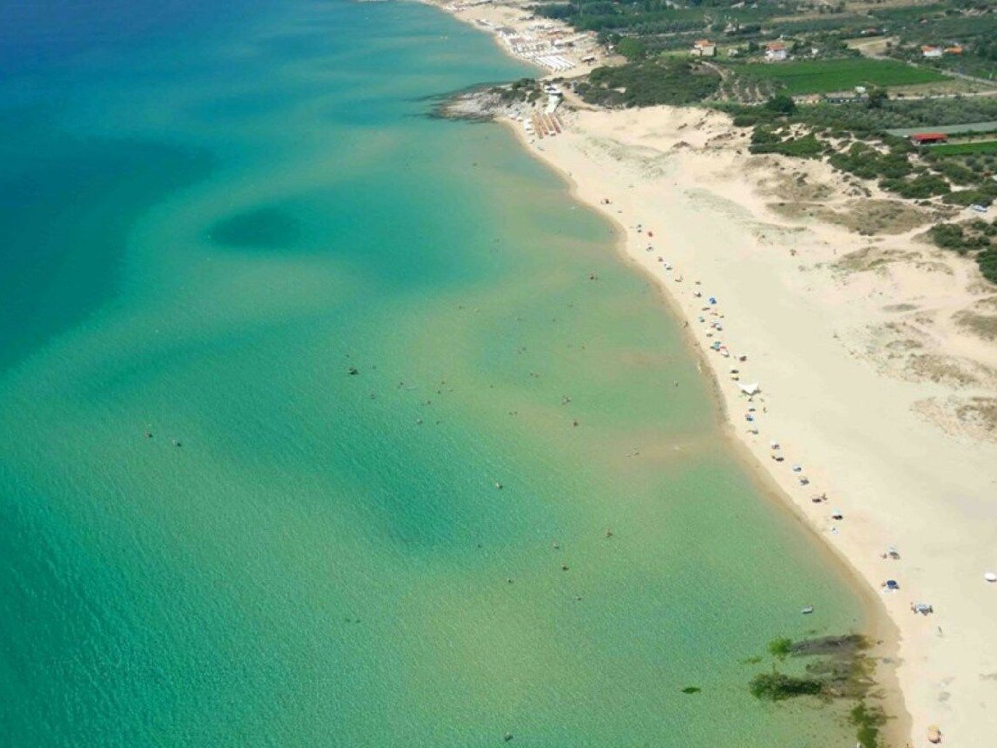 "Villa siesta" in Strandnähe-Buiten