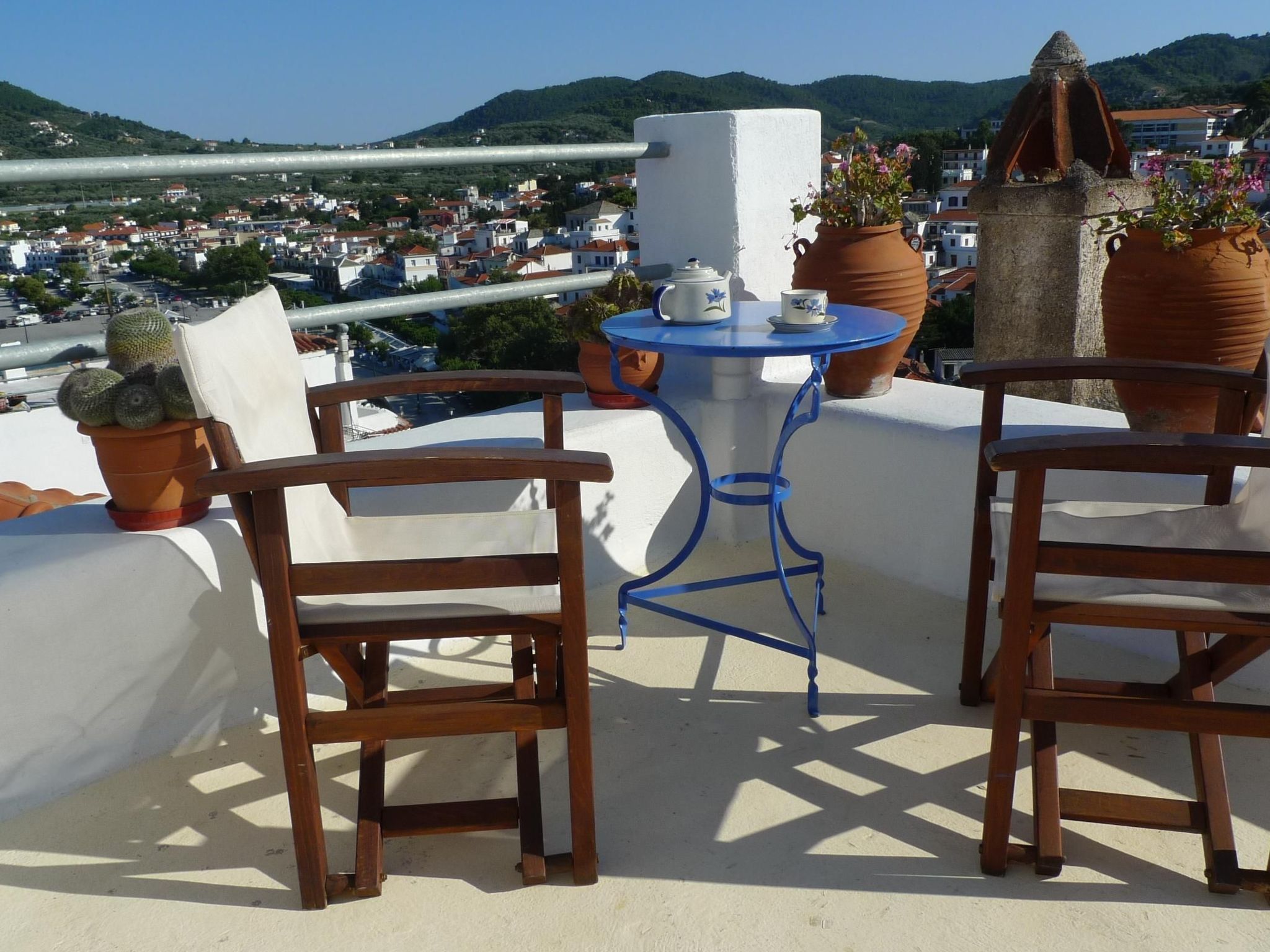 In Skopelos mit Grill und Terrasse-Buiten