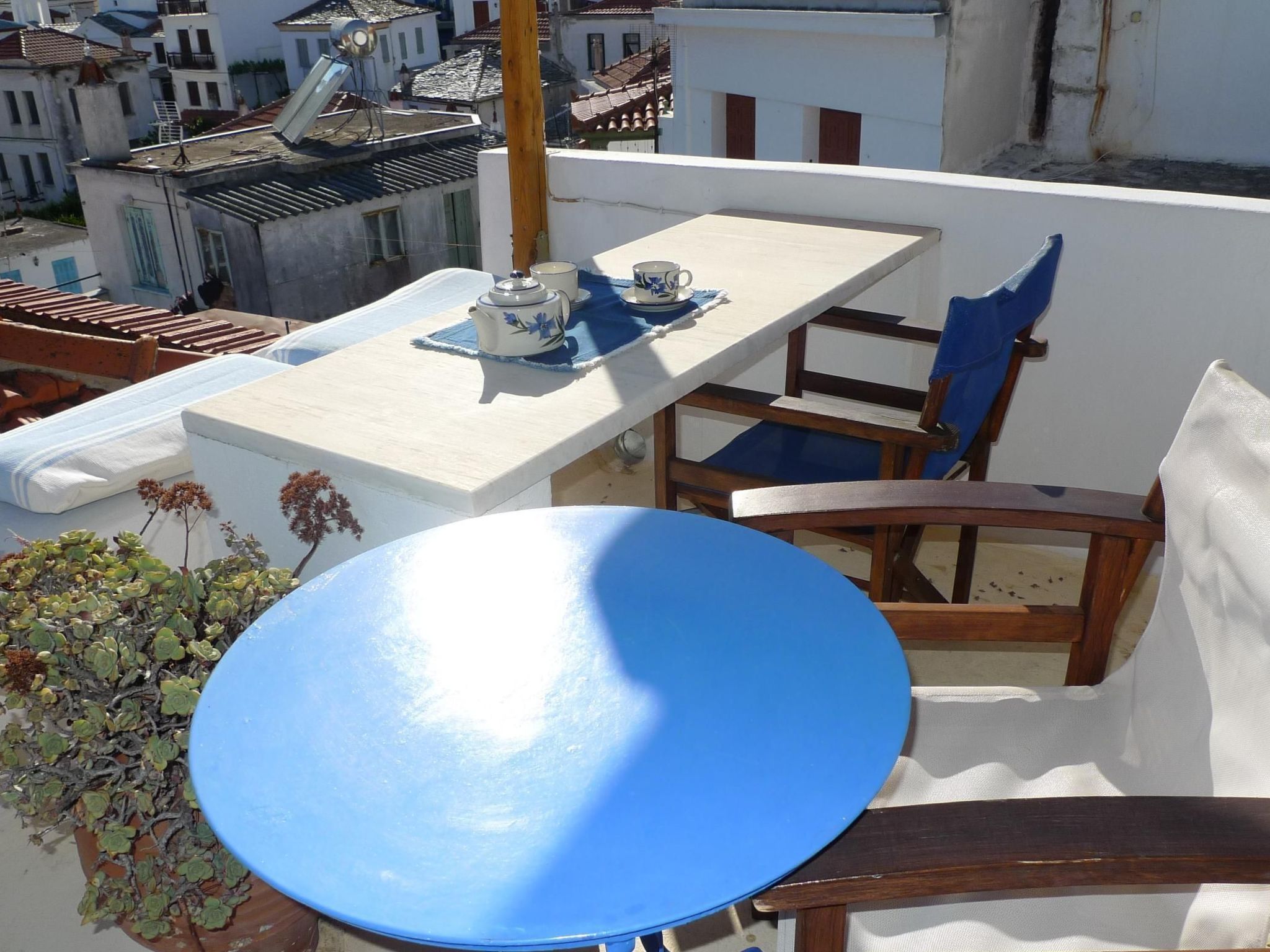 In Skopelos mit Grill und Terrasse-Buiten