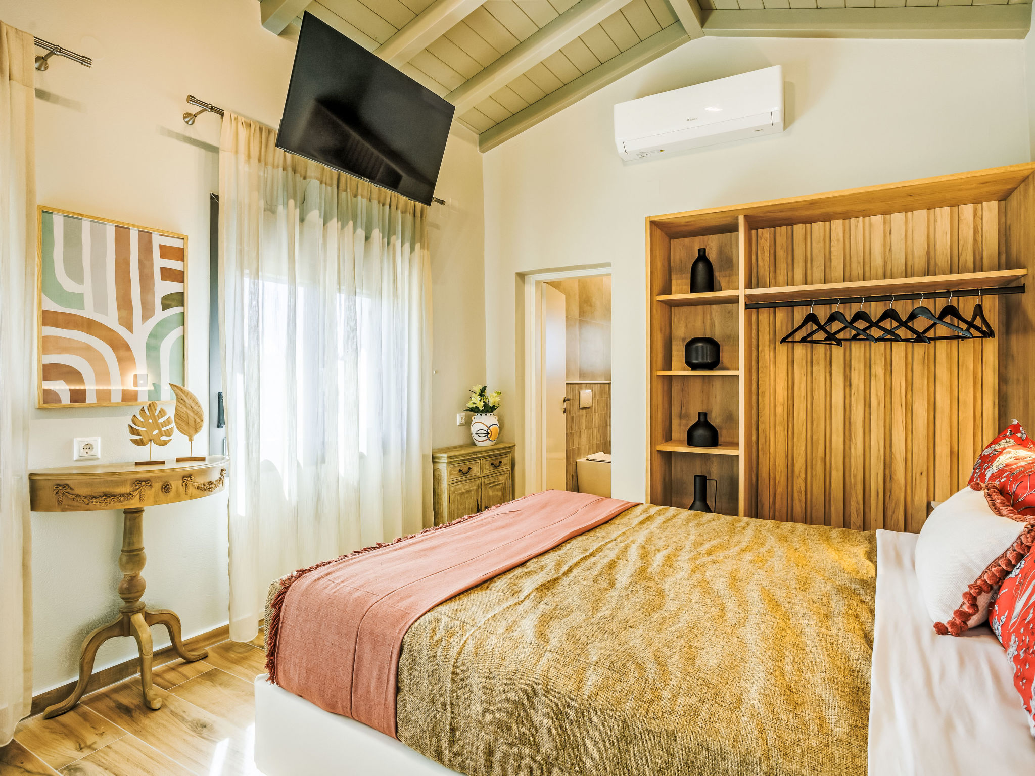 Villa Pine Trees bei Kardous, Skopelos Privater Pool - Drinnen