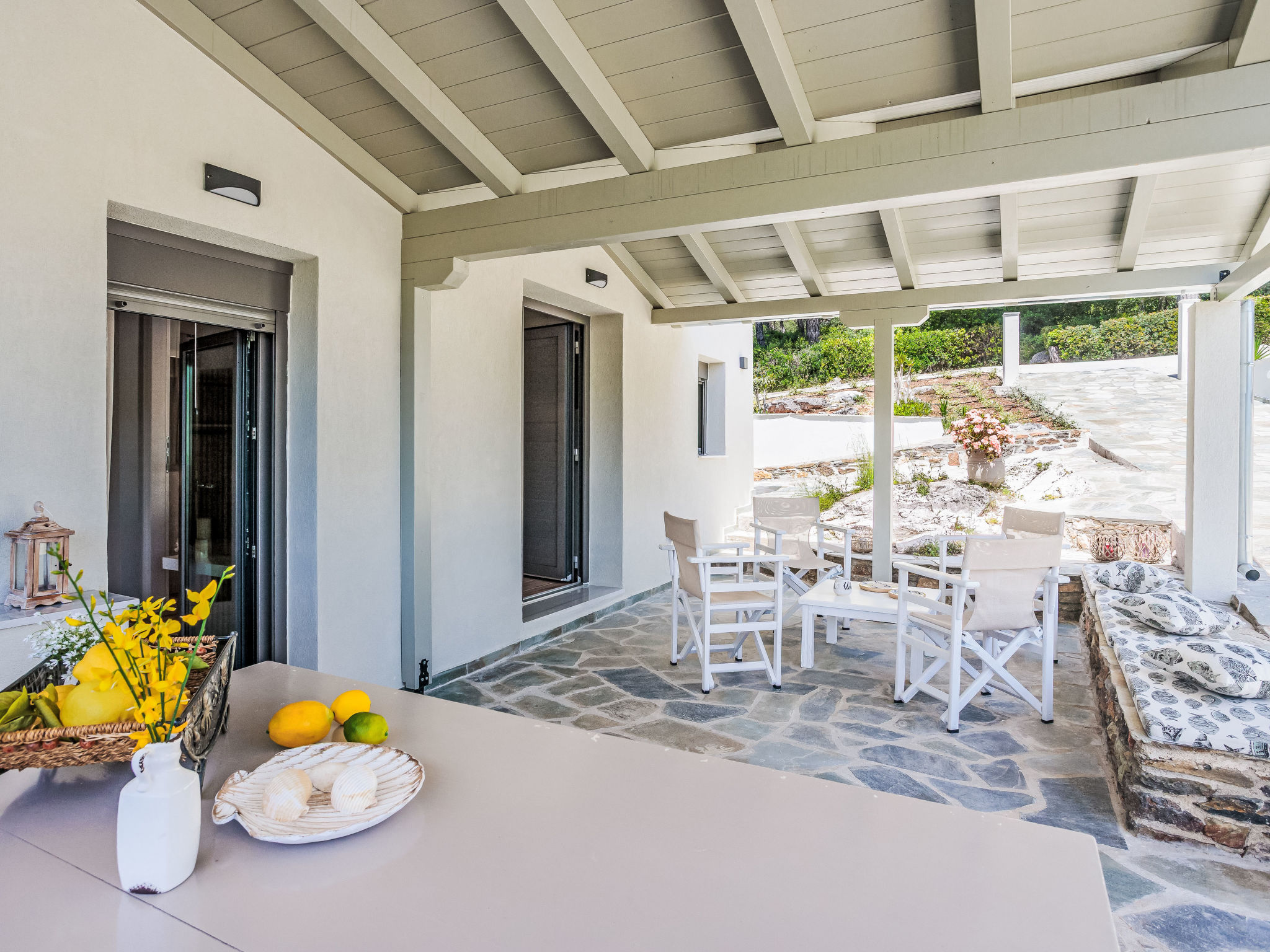 Villa Pine Trees bei Kardous, Skopelos Privater Pool - Draußen