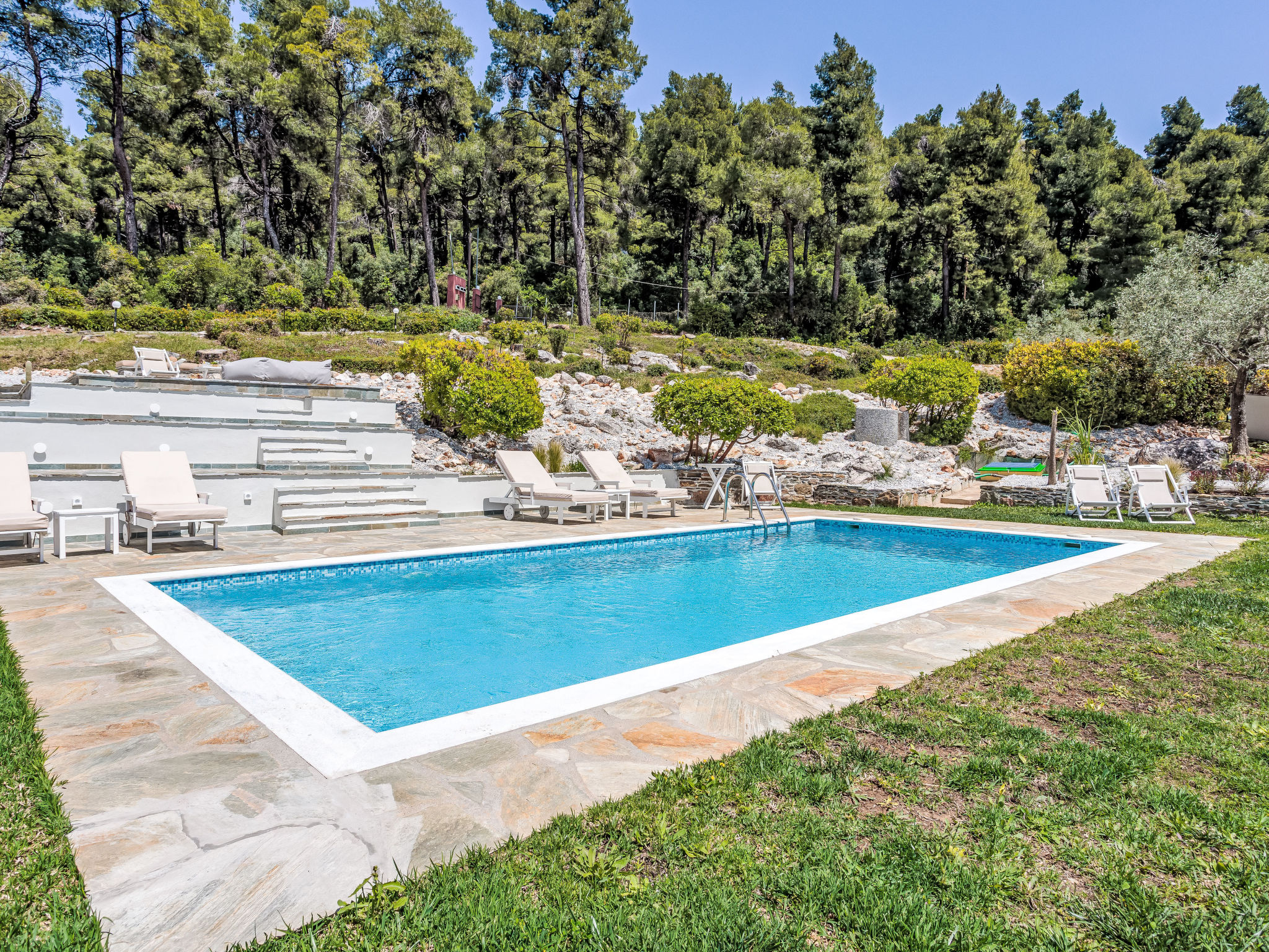 Villa Pine Trees bei Kardous, Skopelos Privater Pool