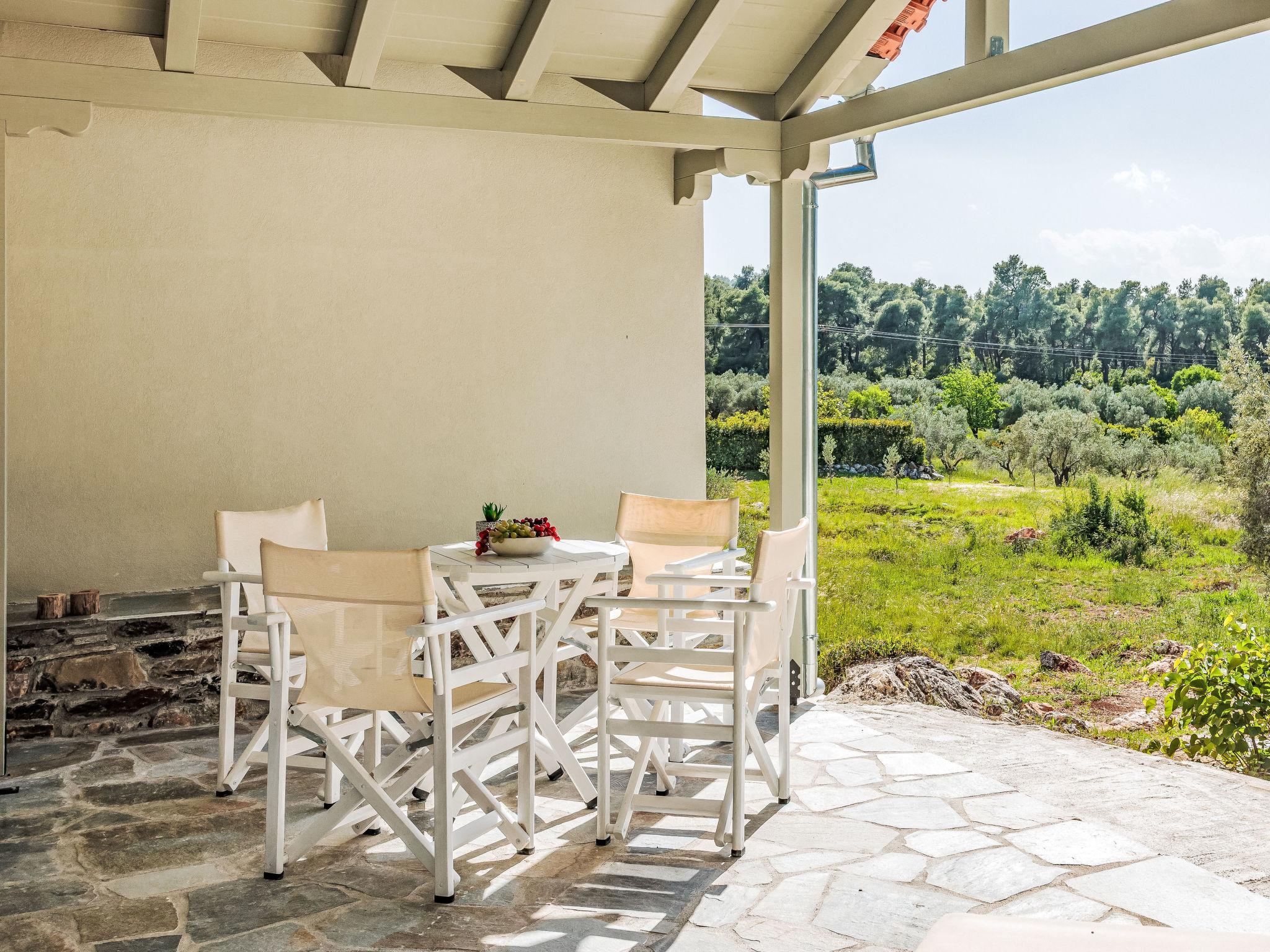 Villa Pine Trees bei Kardous, Skopelos Privater Pool - Draußen