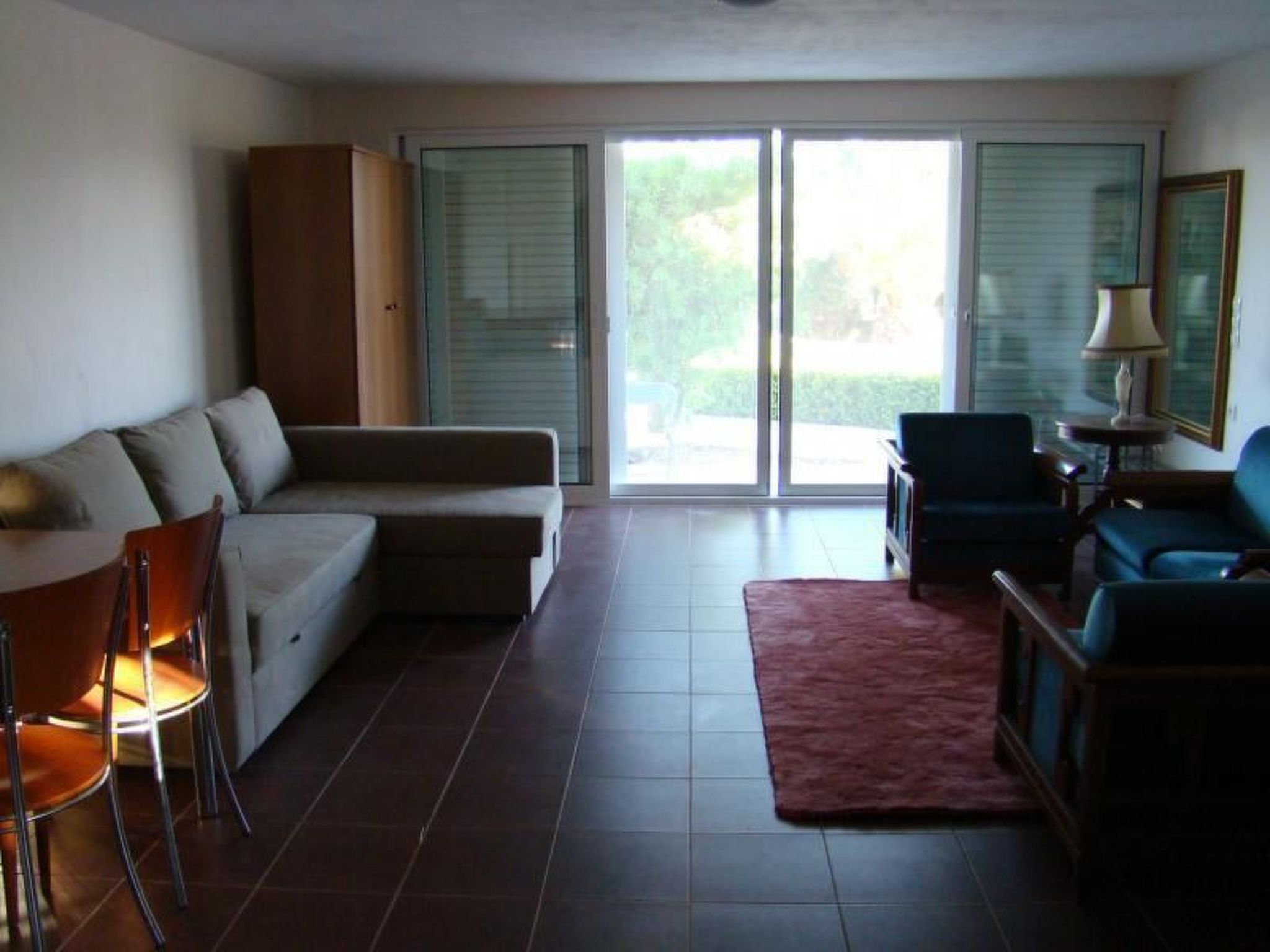 Studio mit Garten-Drinnen