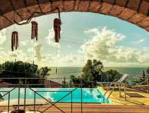 Vrijstaande villa Blue Elefant met privézwembad nabij Agios Nikolaos, Thassos - thumbnail 1