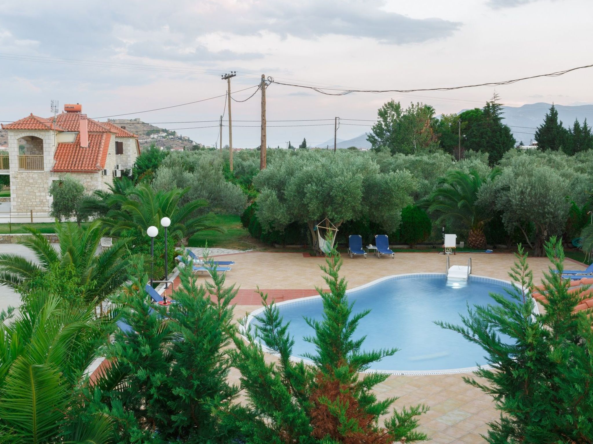 Glyfada Villen-Dedans