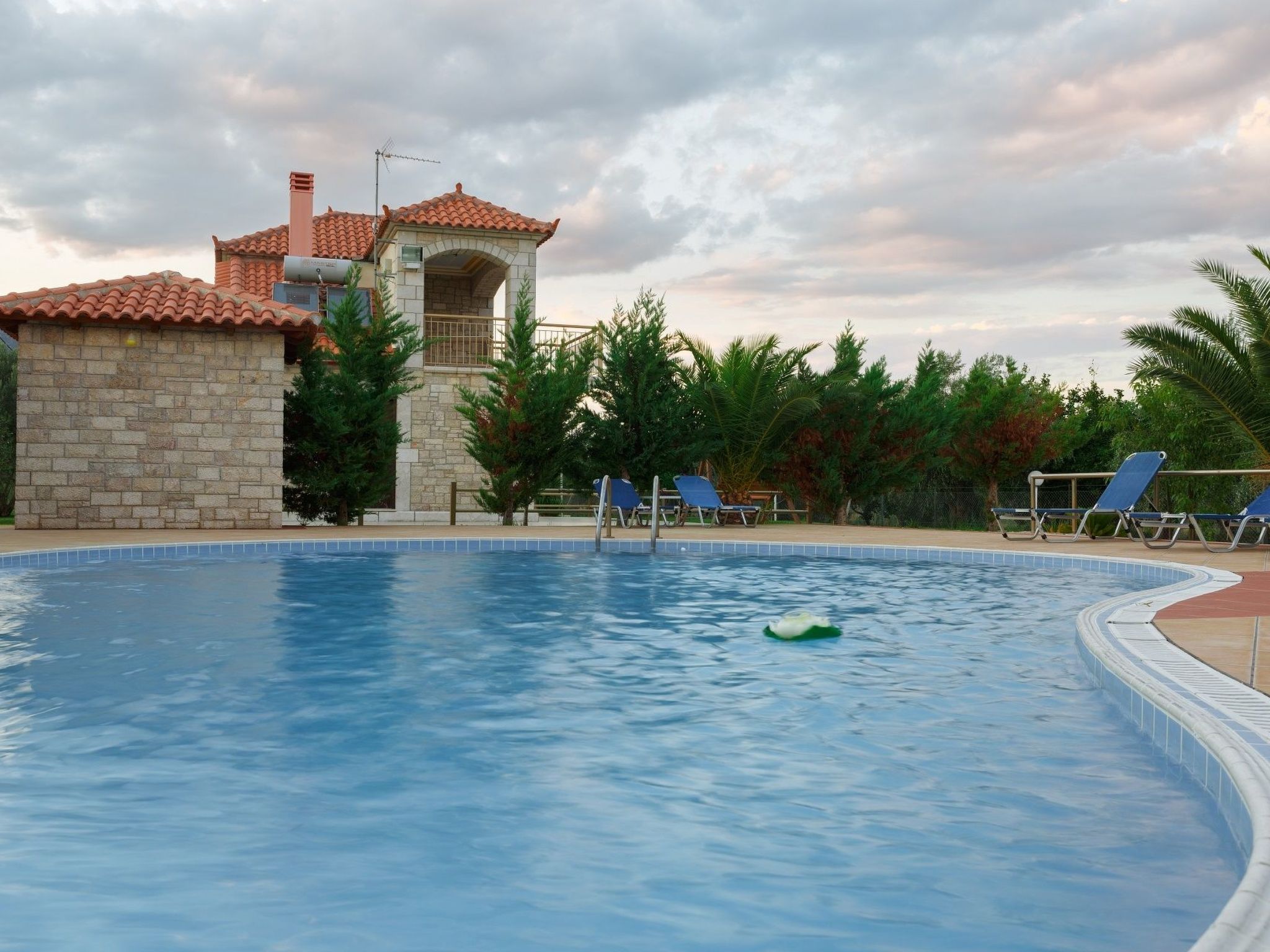 Glyfada Villen-Dedans