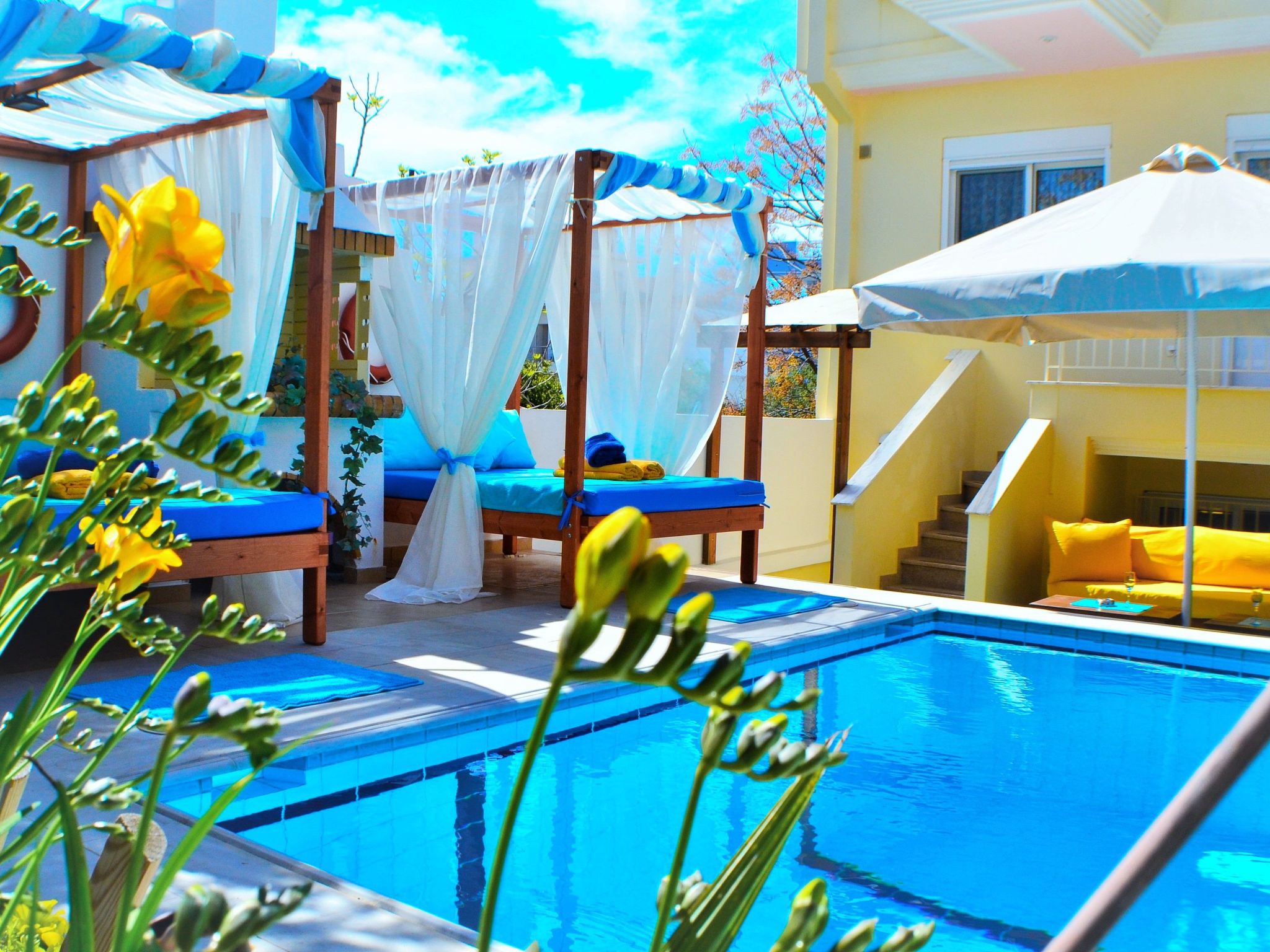 Ferienvilla mit Pool in Loutraki