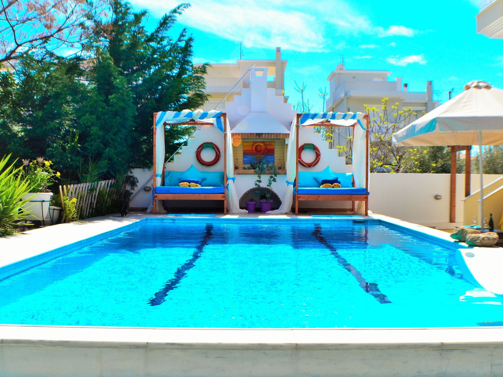Ferienvilla mit Pool in Loutraki
