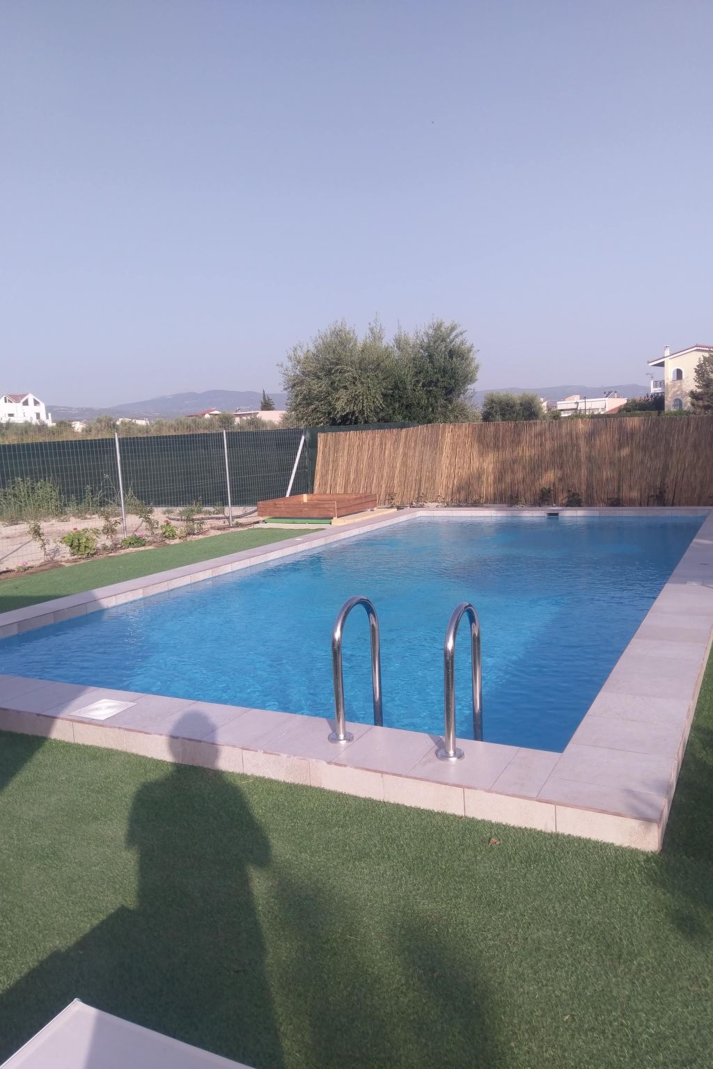 Neben Orangenbaum-Obstgarten-Binnen