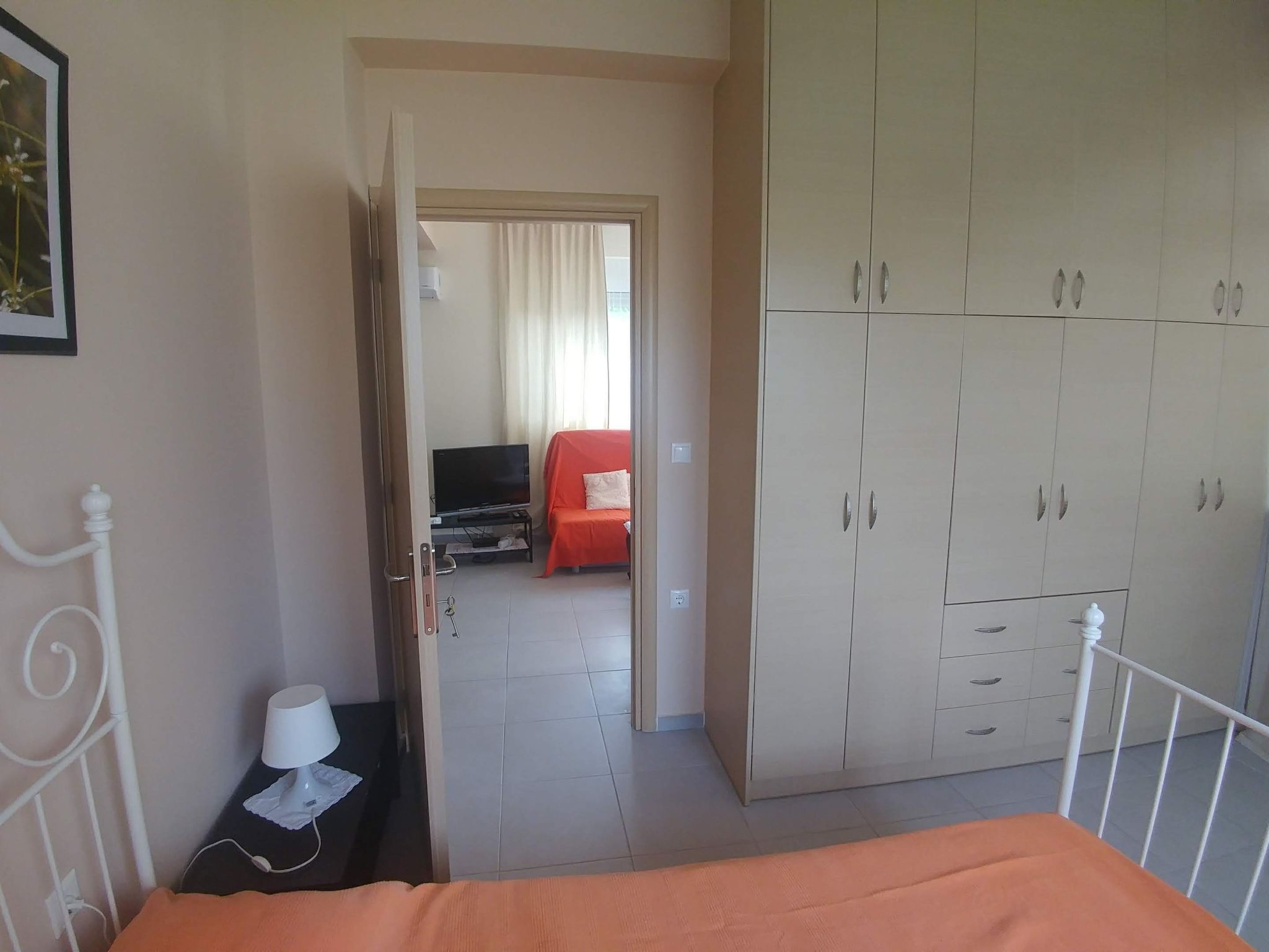 Appartement in Derveni mit Terrasse-Drinnen