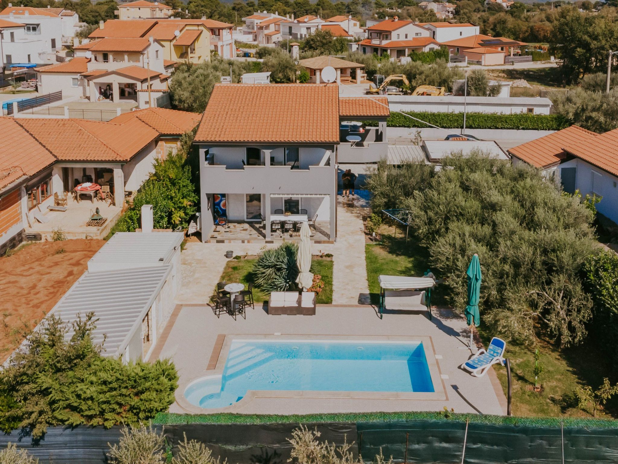Zweistöckiges Ferienhaus Villa Dany-Drinnen