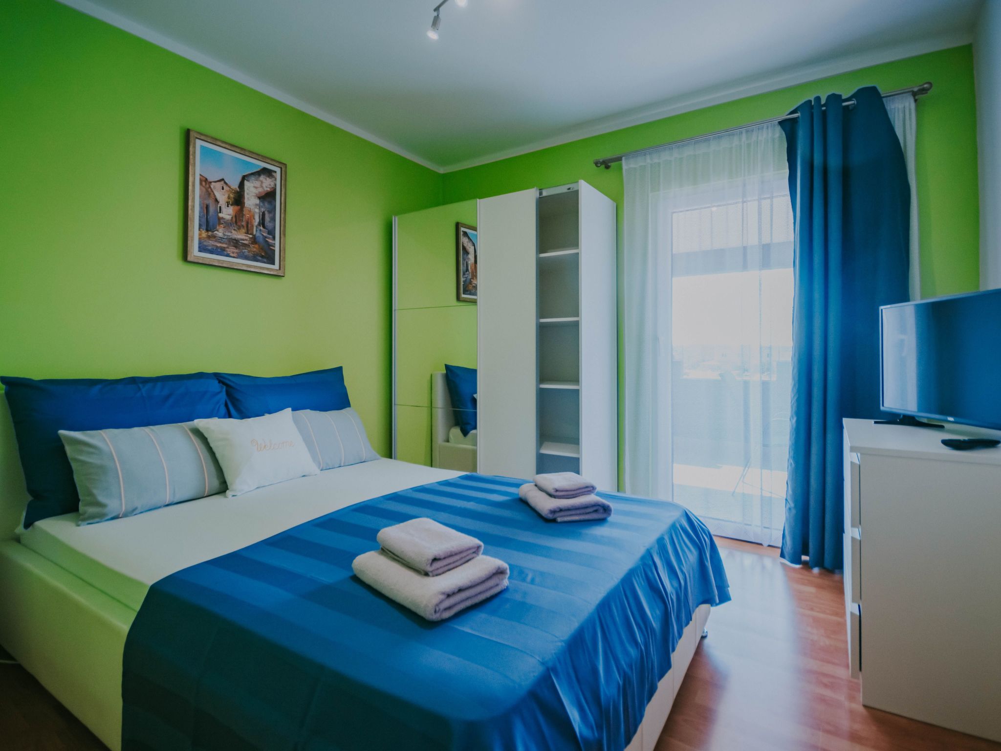 Zweistöckiges Ferienhaus Villa Dany-Drinnen