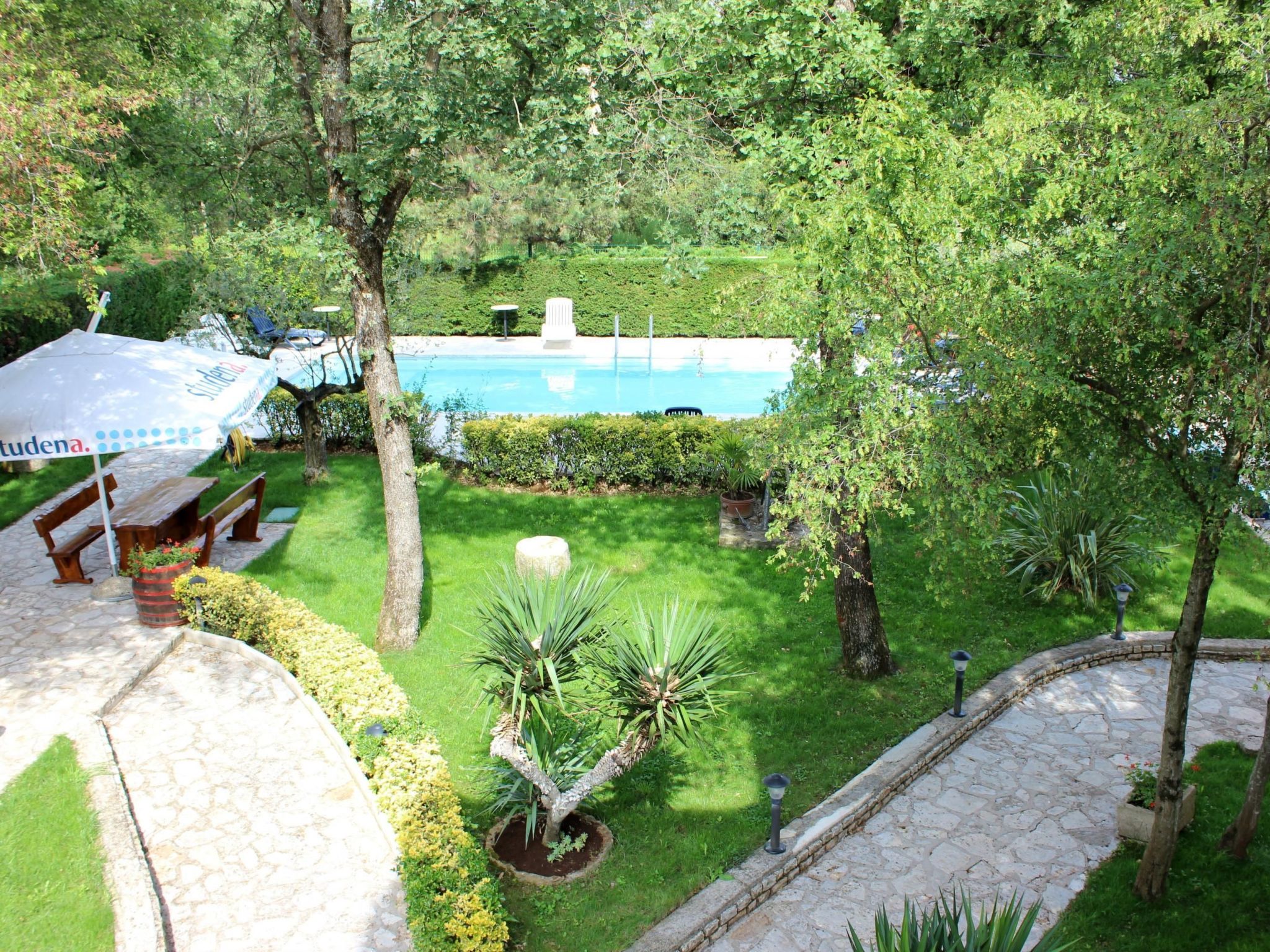 'Plavo More' mit Terrasse