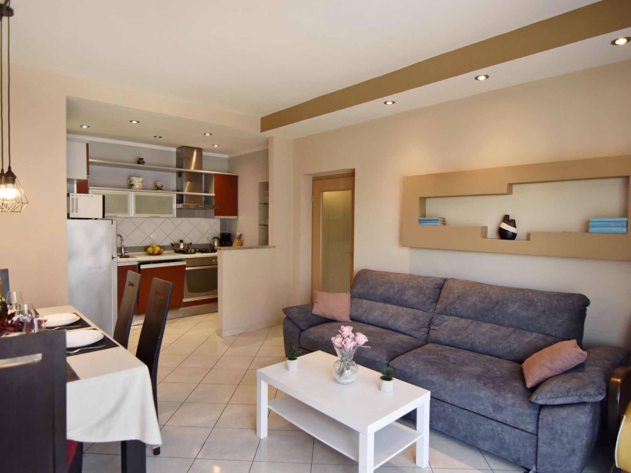 Große Wohnung in Umag mit Terrasse und Grill-Inside