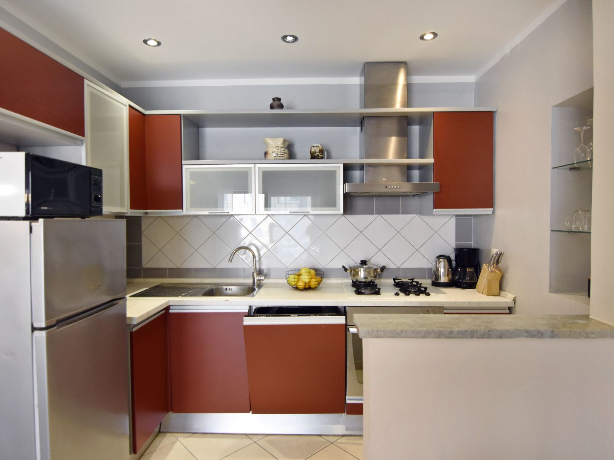 Große Wohnung in Umag mit Terrasse und Grill-Inside