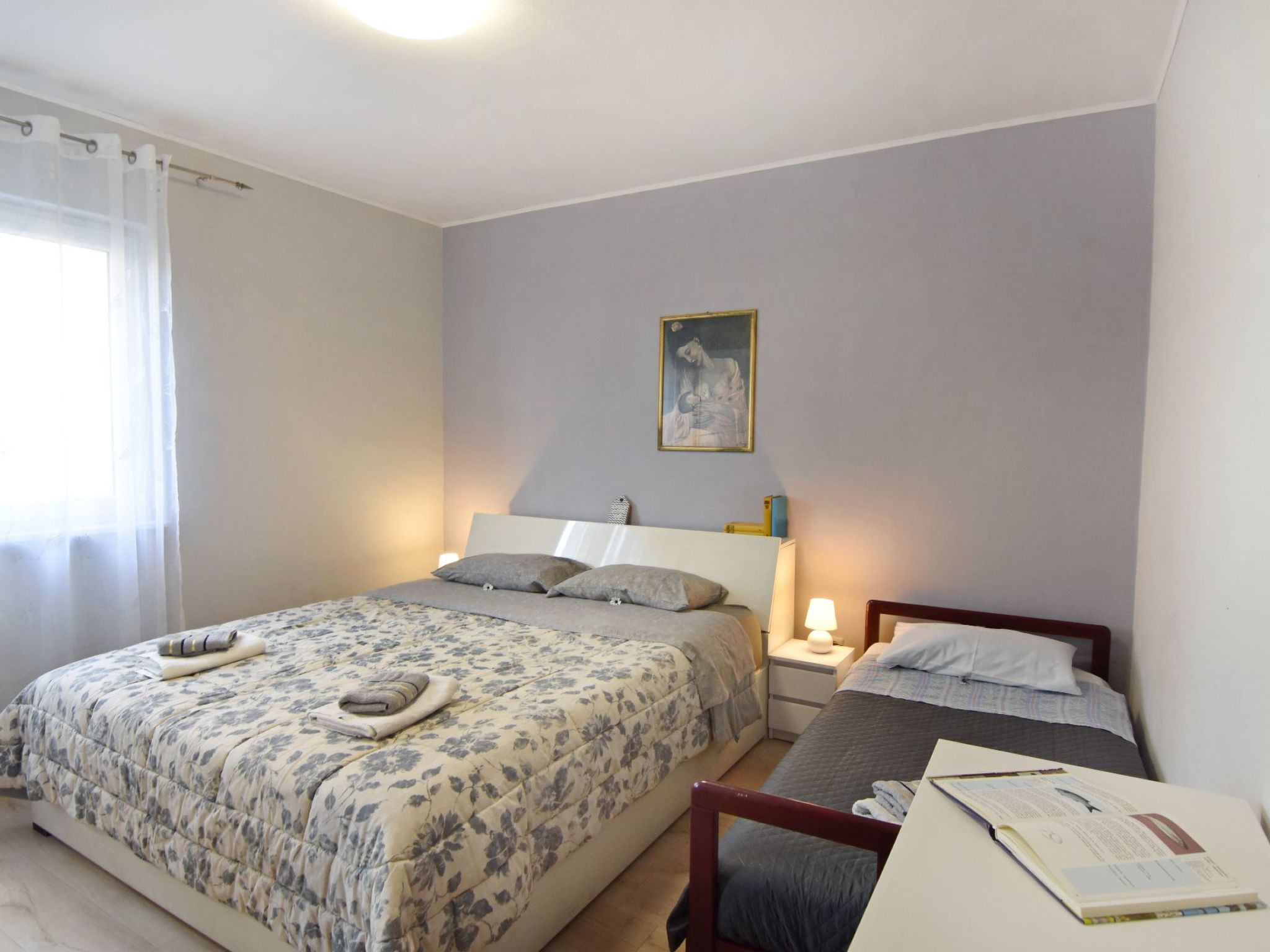 Große Wohnung in Umag mit Terrasse und Grill-Inside