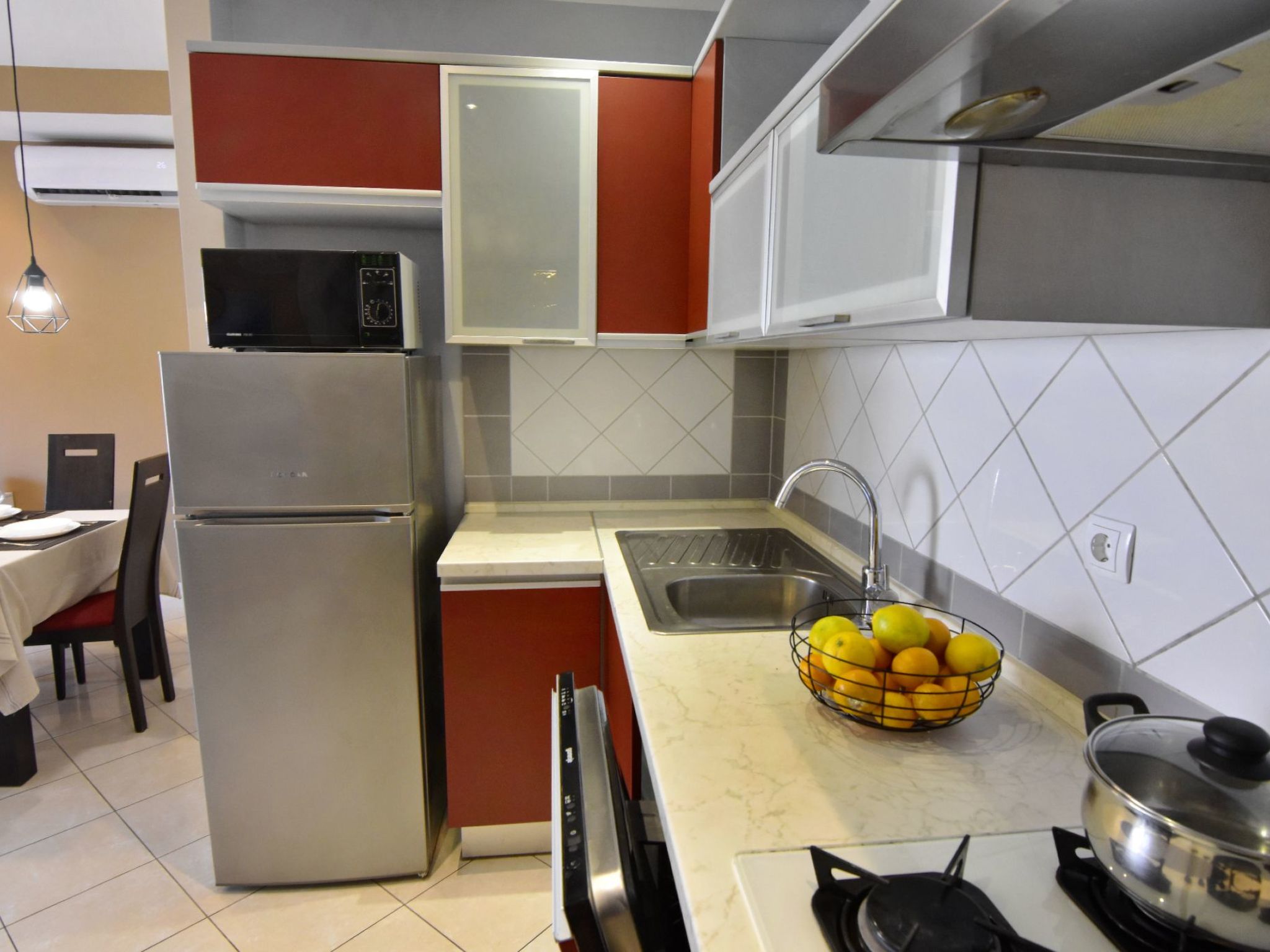 Große Wohnung in Umag mit Terrasse und Grill-Inside