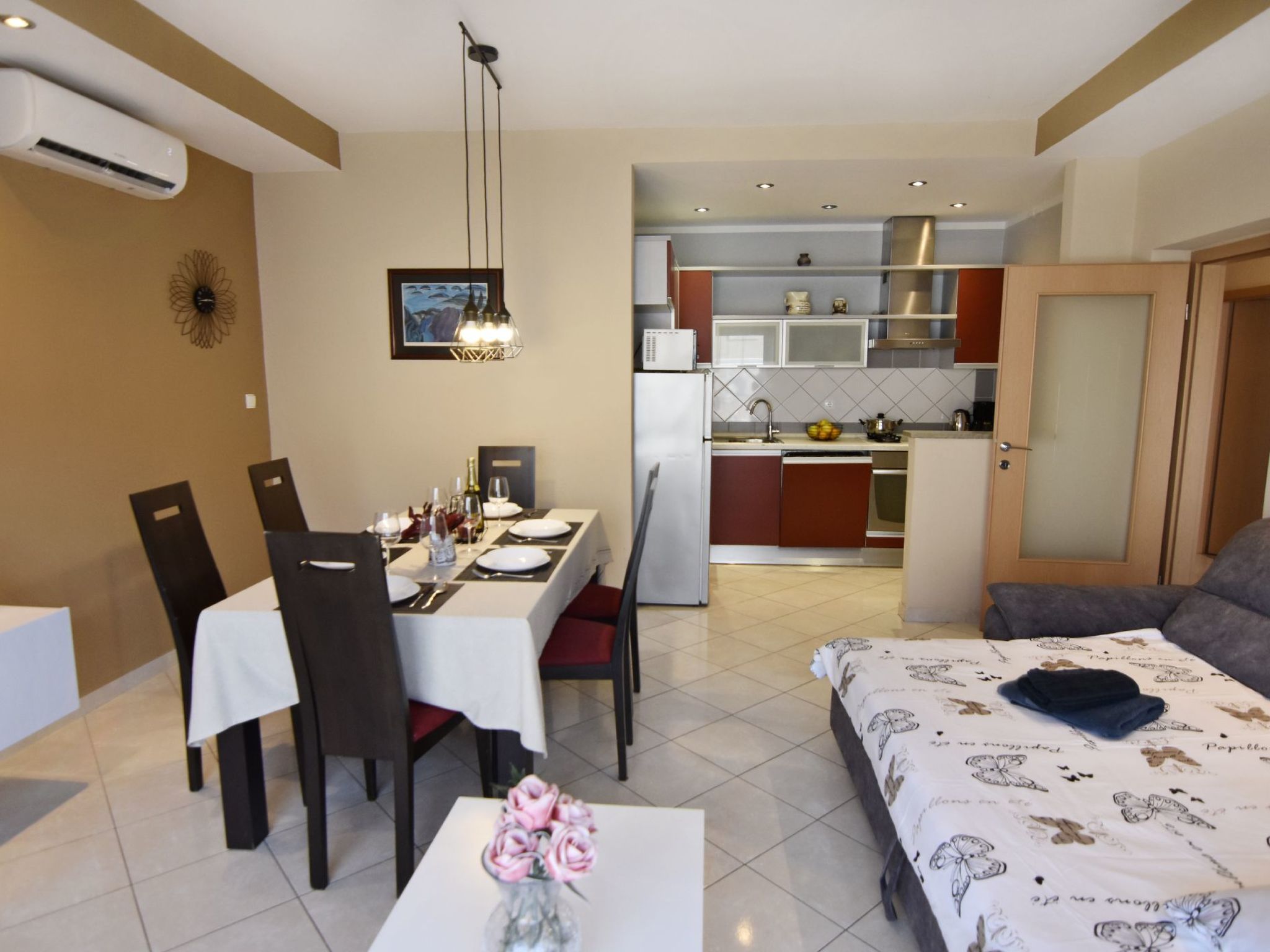Große Wohnung in Umag mit Terrasse und Grill-Inside