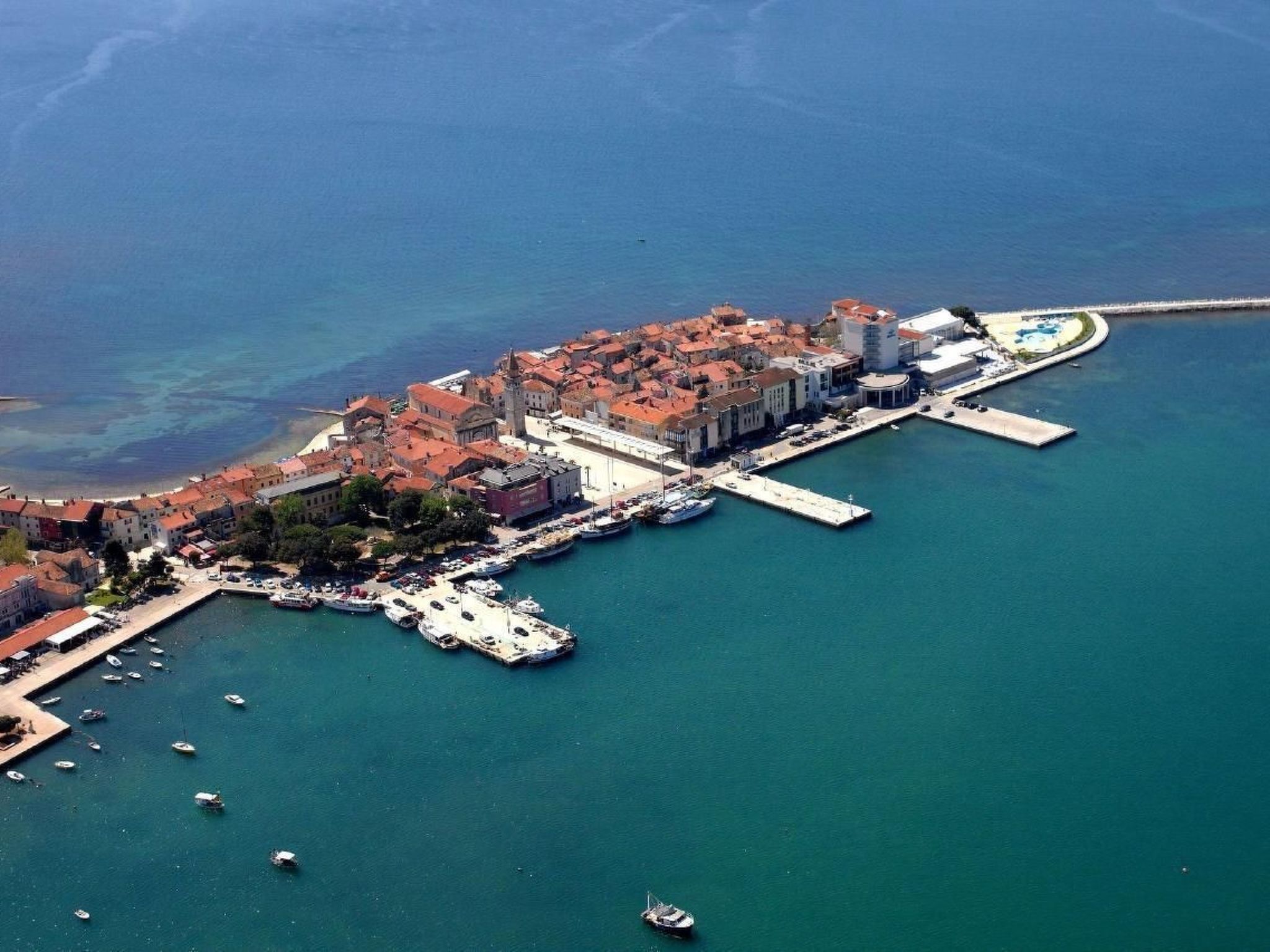 Große Wohnung in Umag mit Terrasse und Grill-Inside