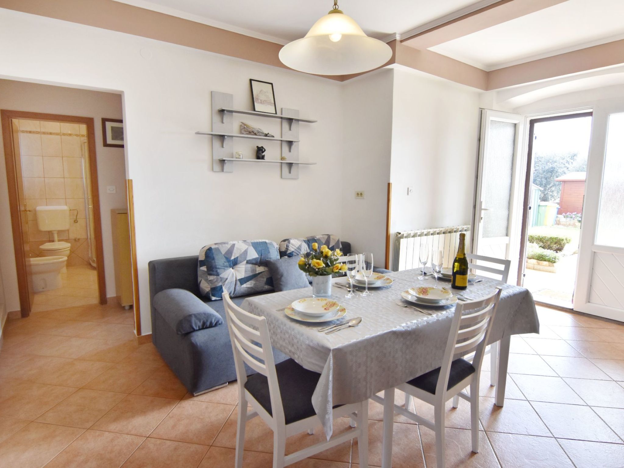 Große Wohnung in Umag mit Großem Garten und Meerblick-Image-tags.info