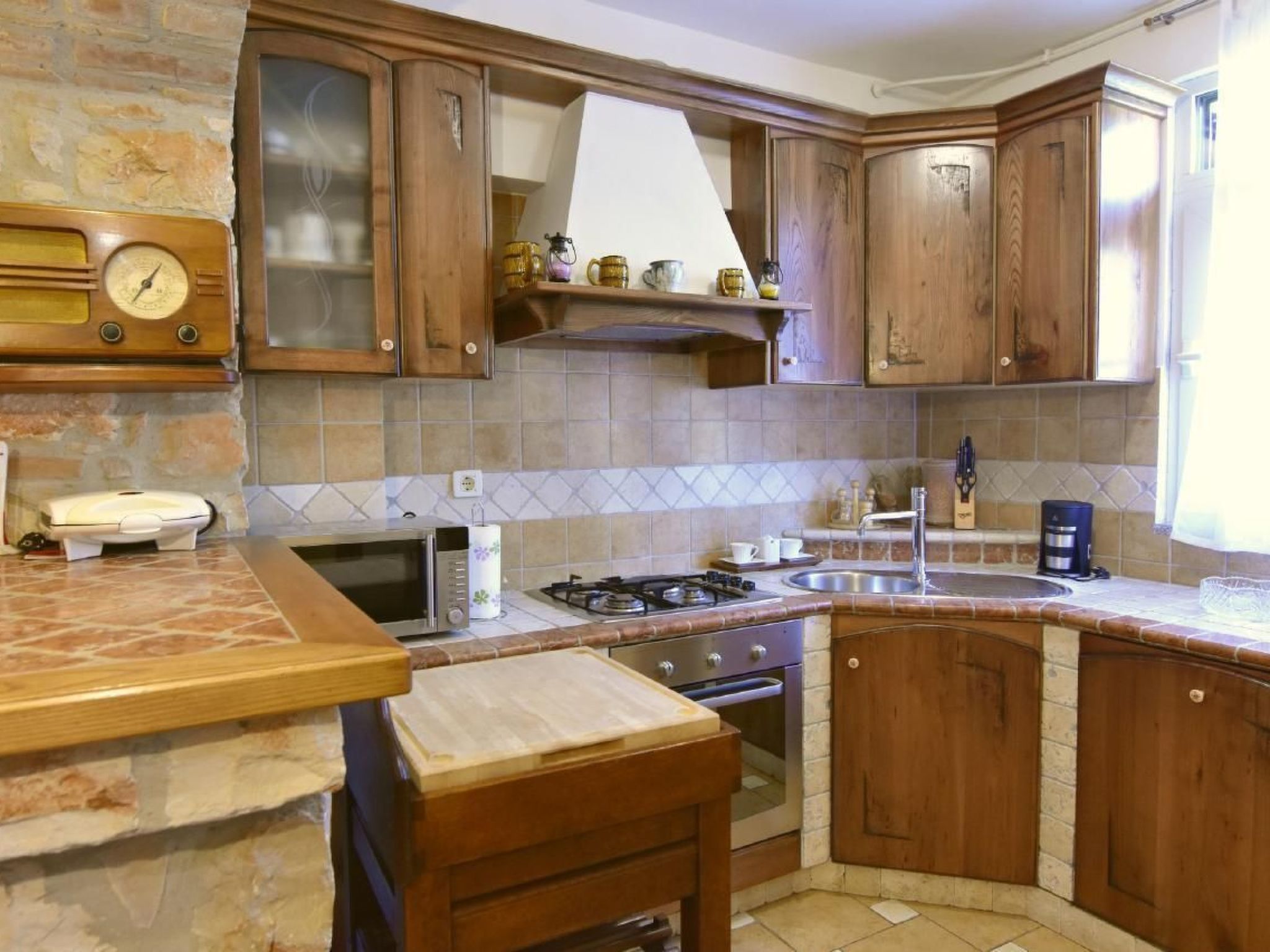 Tolles Appartement in Umag mit Grill, Terrasse und Garten-Image-tags.info