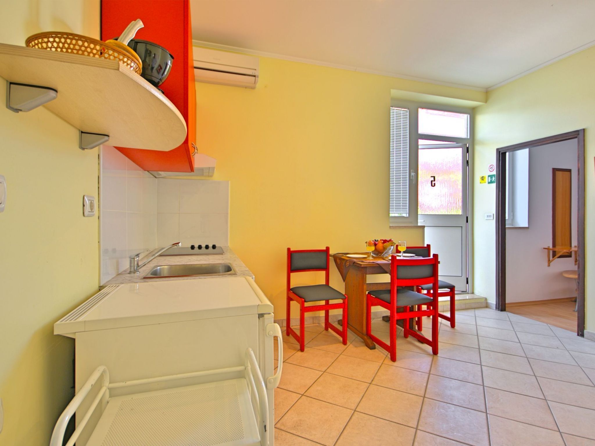 Apartment Nika 5 in der Residenz mit Pool und Whirlpool in Strandnähe-Binnen