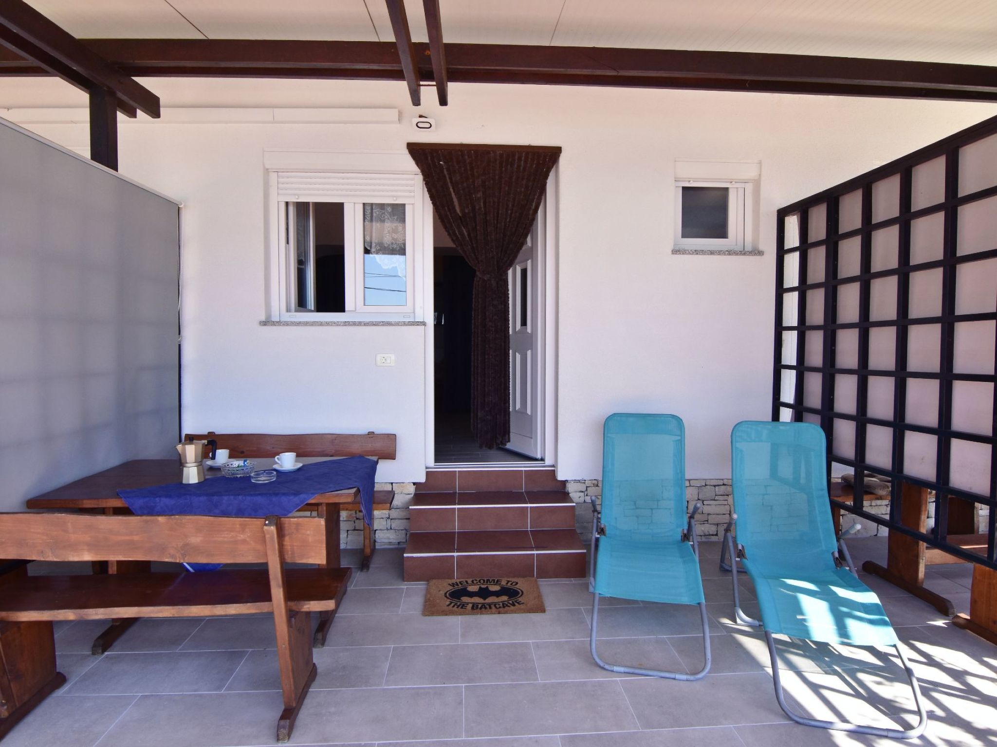 In Bašanija mit Schöner Terrasse