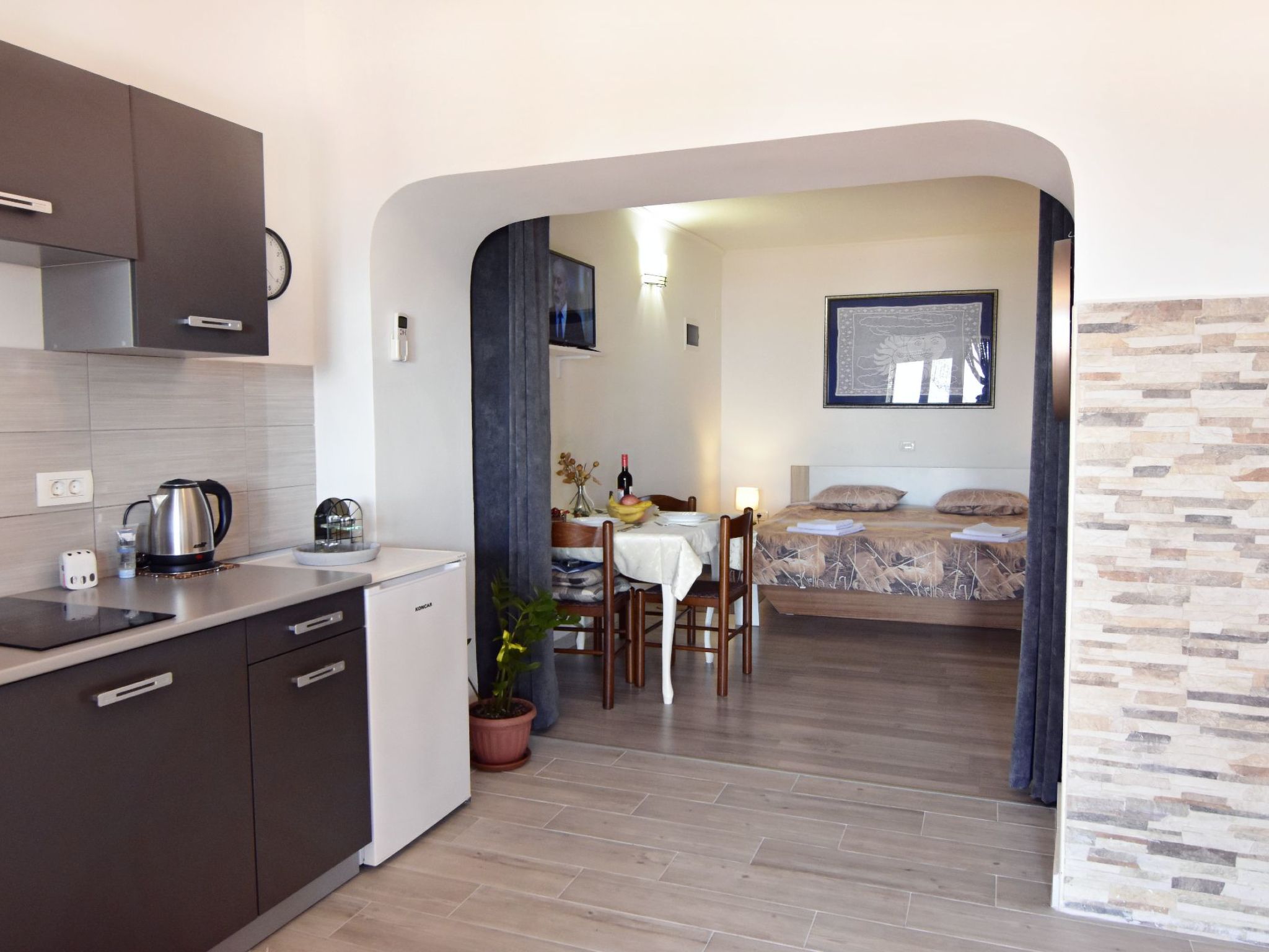 In Bašanija mit Schöner Terrasse