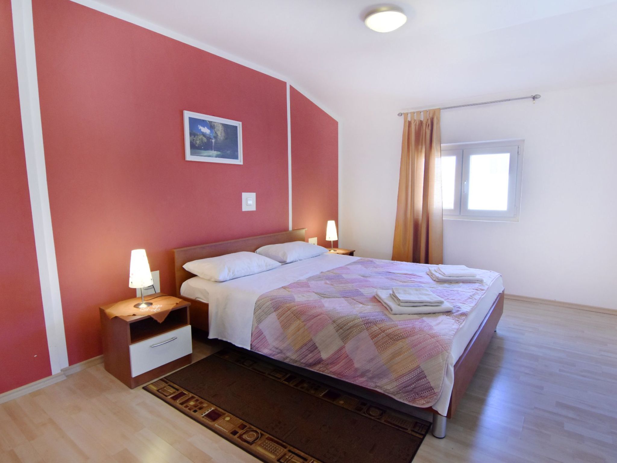 Apartment mit zwei Schlafzimmern und Meerblick in Zambratija