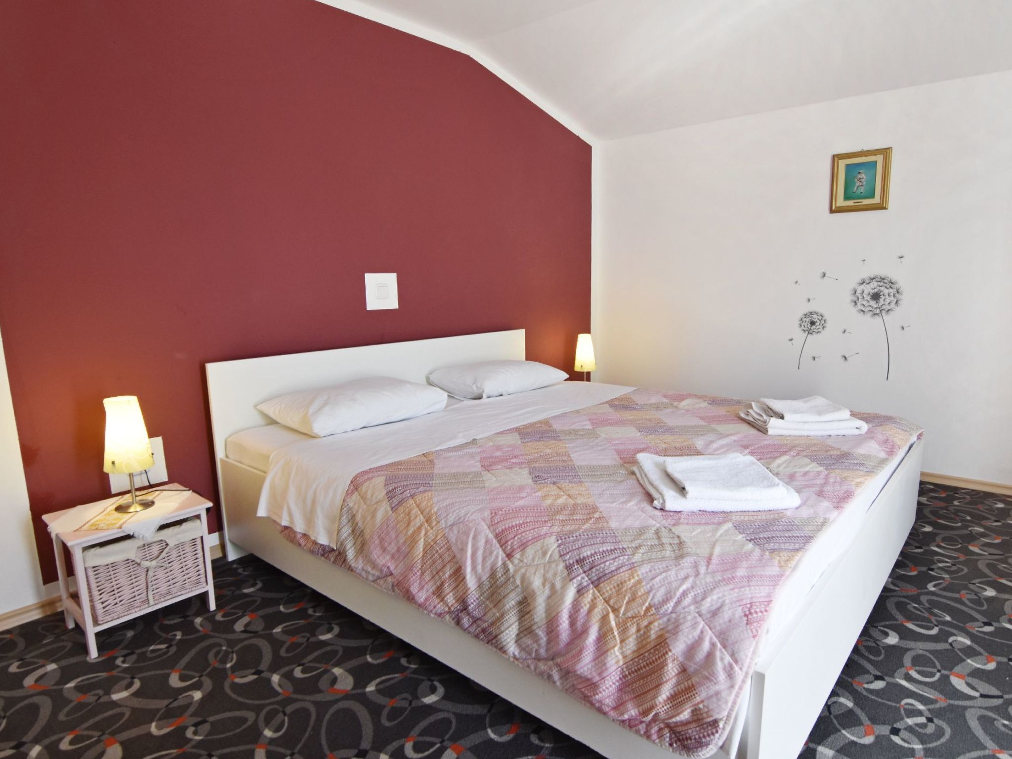 Apartment mit zwei Schlafzimmern und Meerblick in Zambratija - Image-tags.info