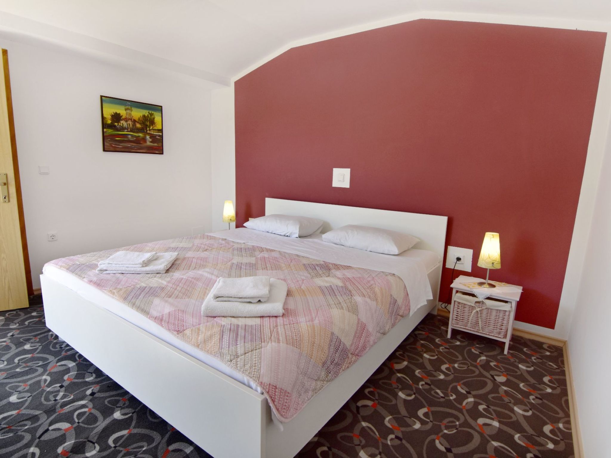 Apartment mit zwei Schlafzimmern und Meerblick in Zambratija - Inside