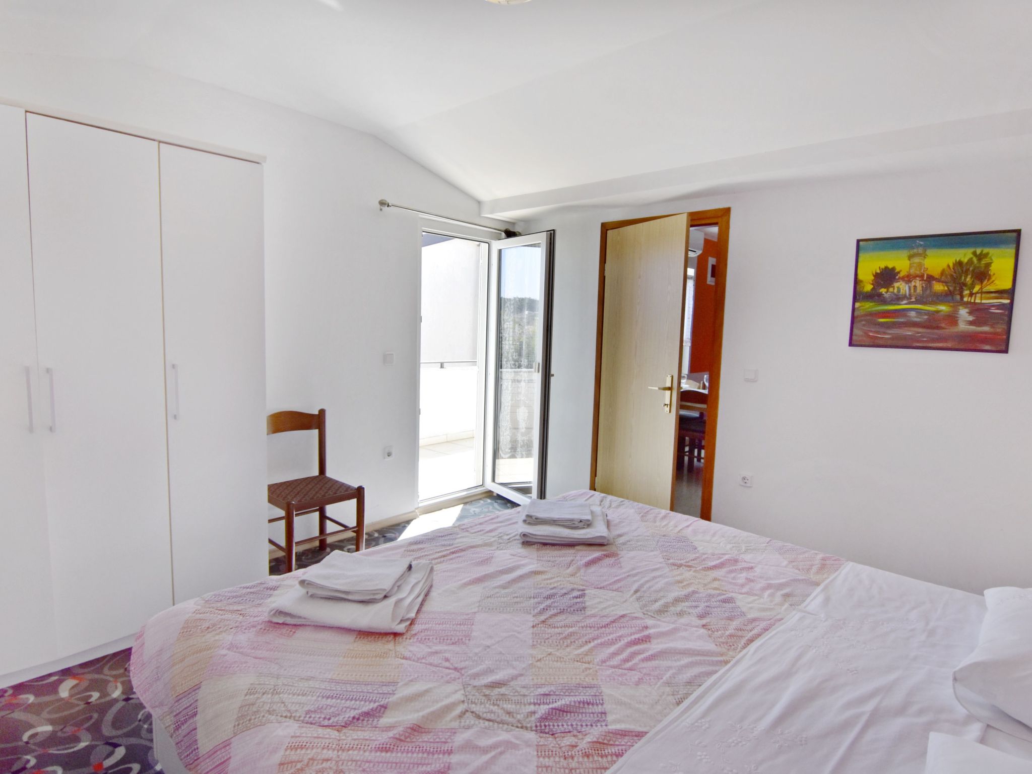 Apartment mit zwei Schlafzimmern und Meerblick in Zambratija - Inside