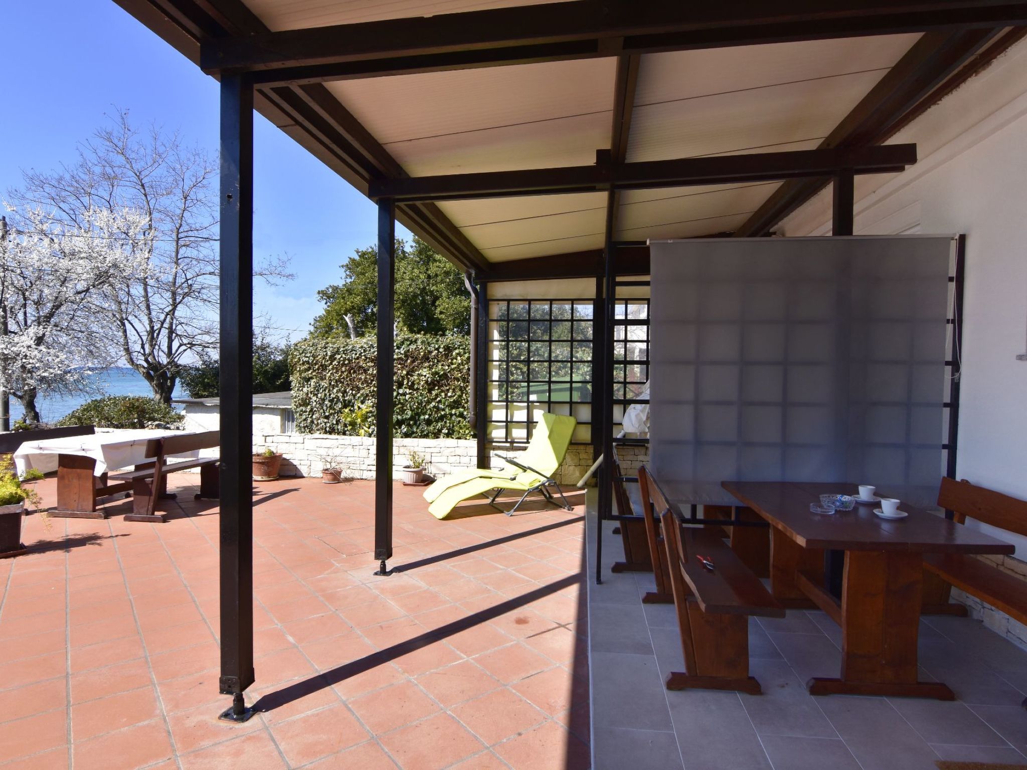 Neues Studio mit Meerblick in Zambratija - Outside