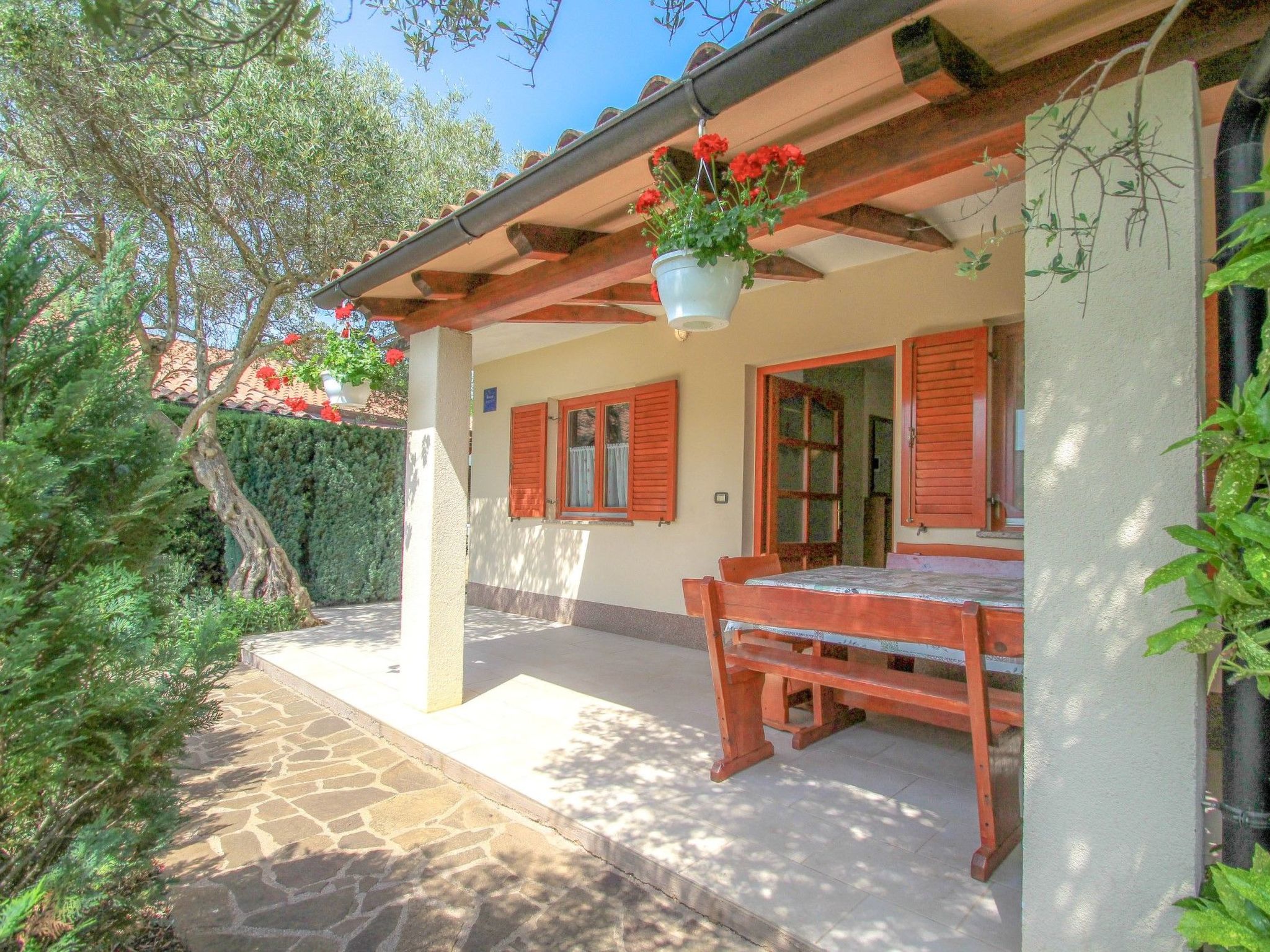 Wohnung "Timea 4" mit Terrasse - Outside