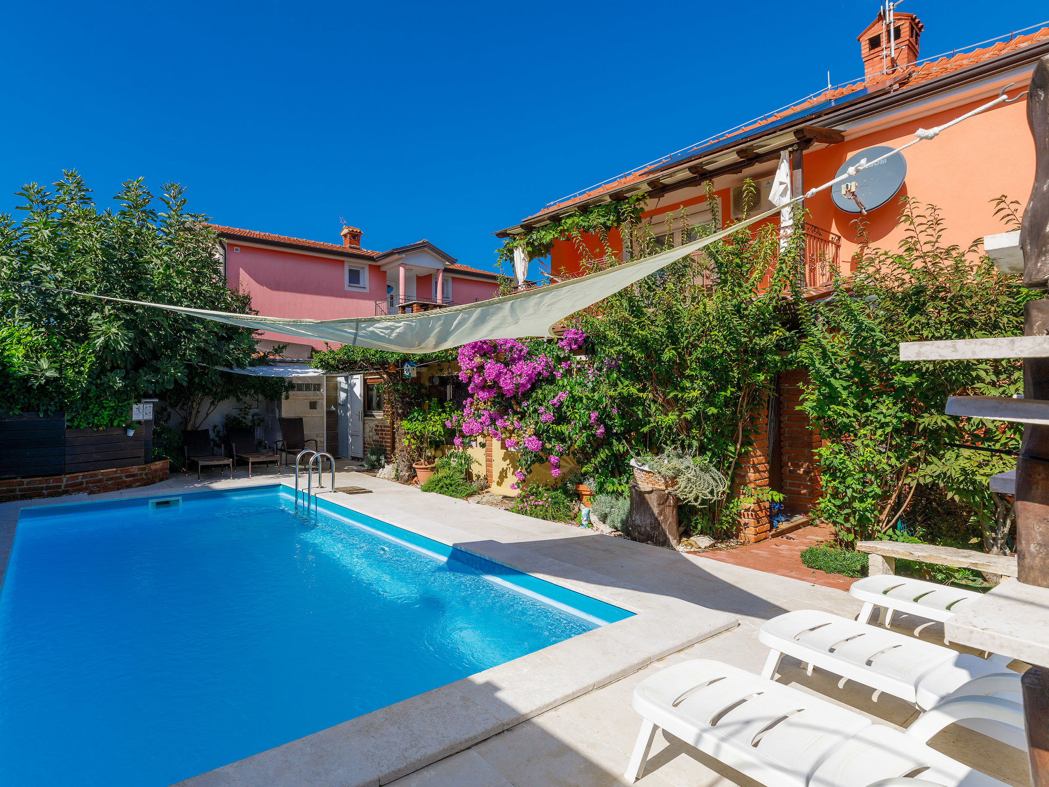 Knusse vakantiewoning voor 4 bij Umag met zwembad en tuin - foto 21