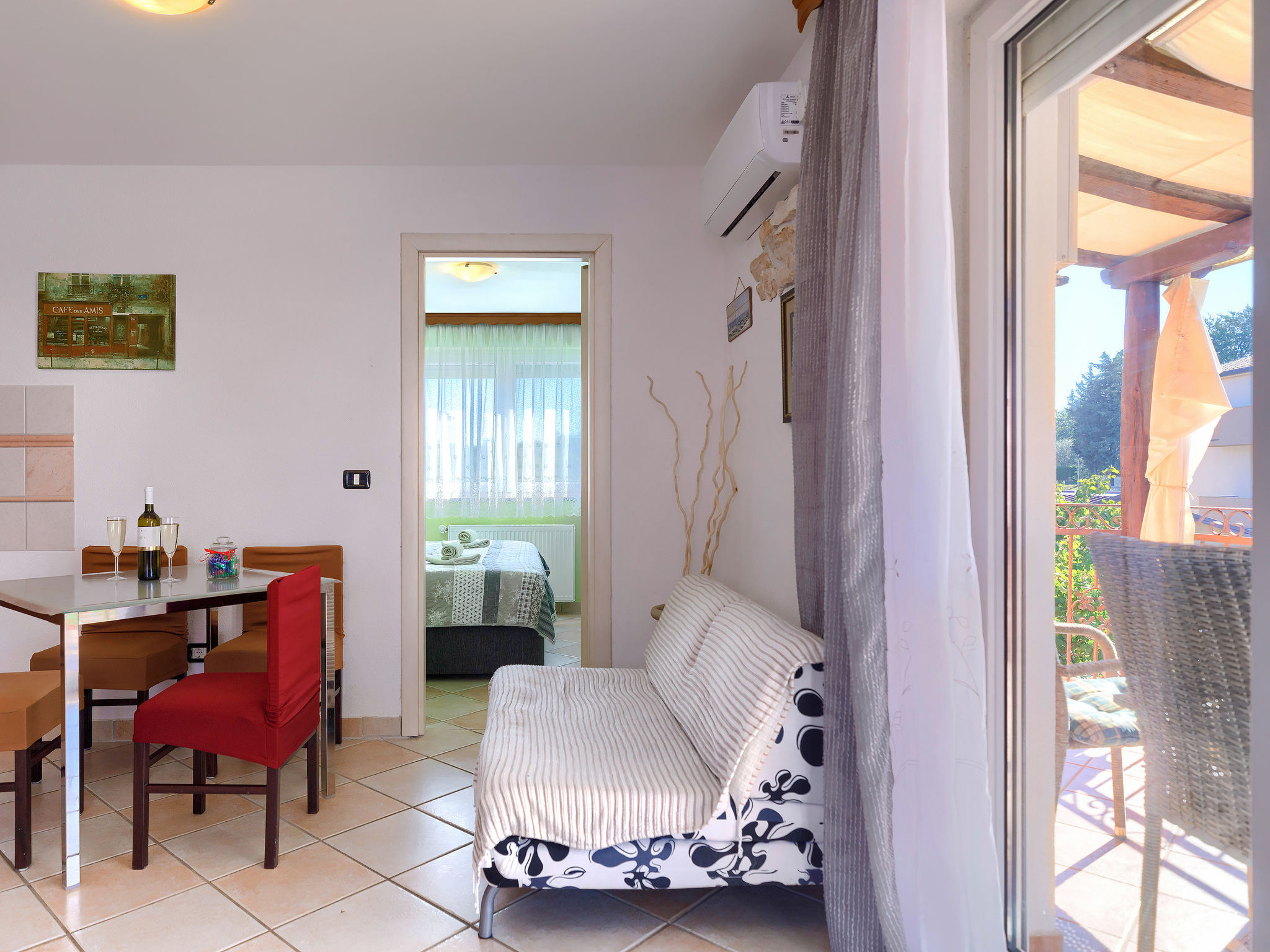 Knusse vakantiewoning voor 4 bij Umag met zwembad en tuin - foto 8