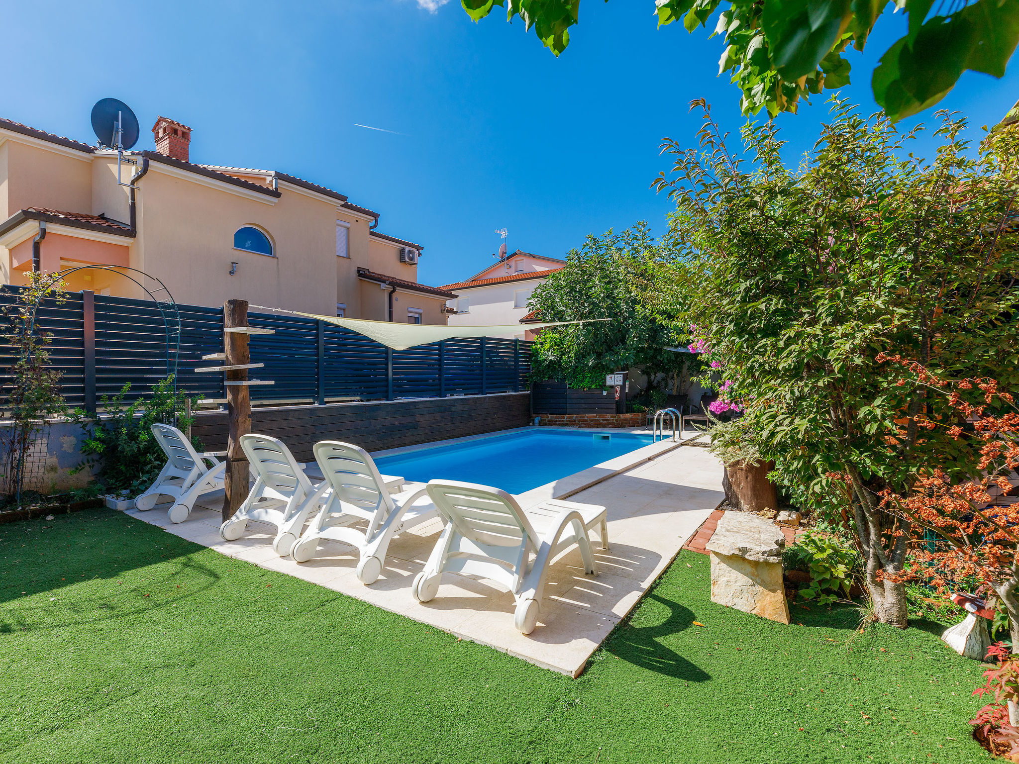 Knusse vakantiewoning voor 4 bij Umag met zwembad en tuin - foto 5