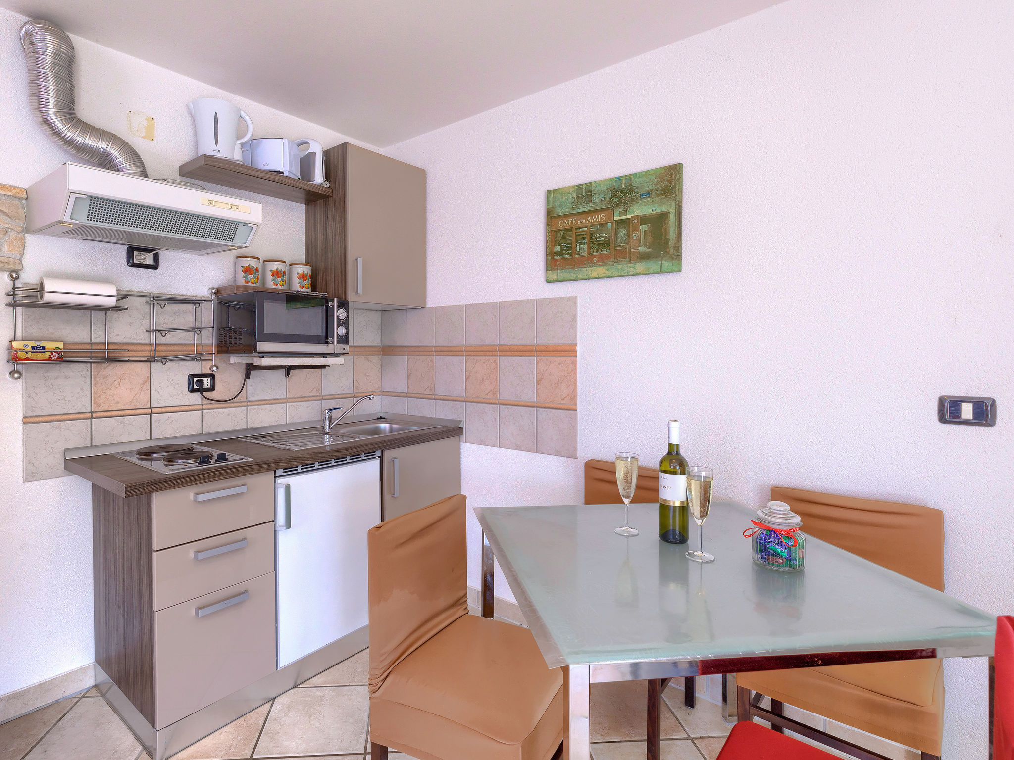 Knusse vakantiewoning voor 4 bij Umag met zwembad en tuin - foto 11