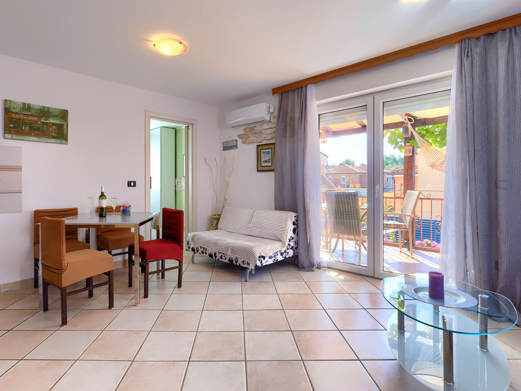 Knusse vakantiewoning voor 4 bij Umag met zwembad en tuin - foto 12