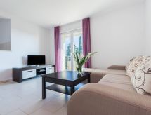 Wohnung in Monterol mit Terrasse und Garten