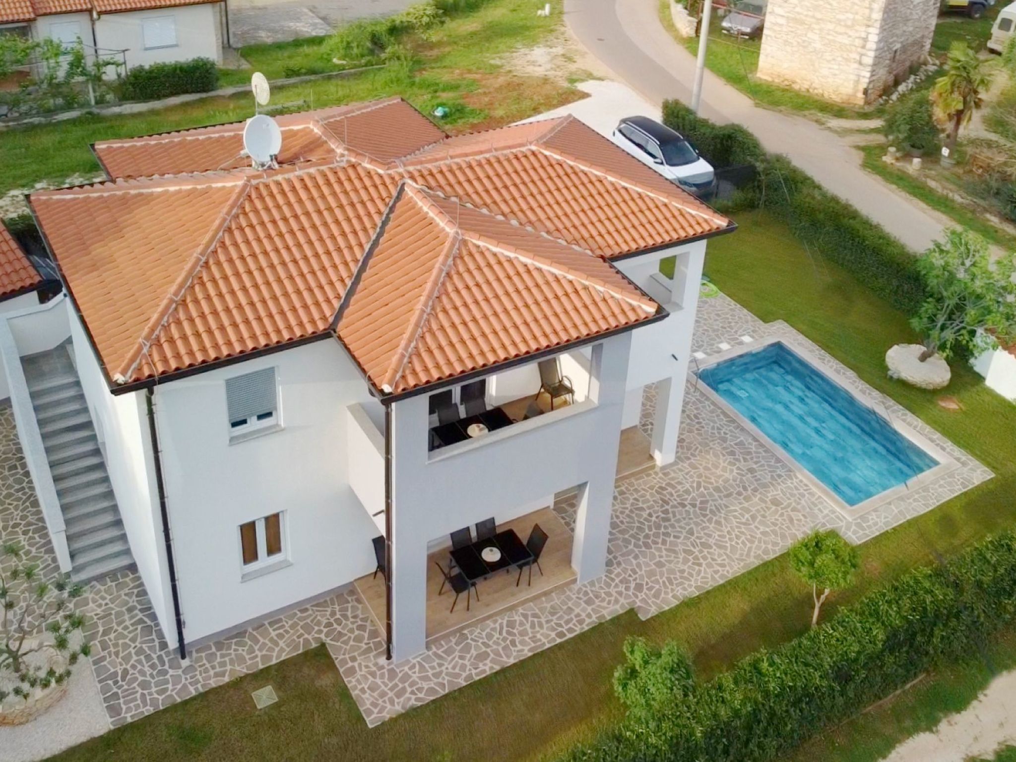 Appartement Apartment 2 in einer neuen Villa mit Pool in ruhiger Lage – photo, photo 38 sur 39